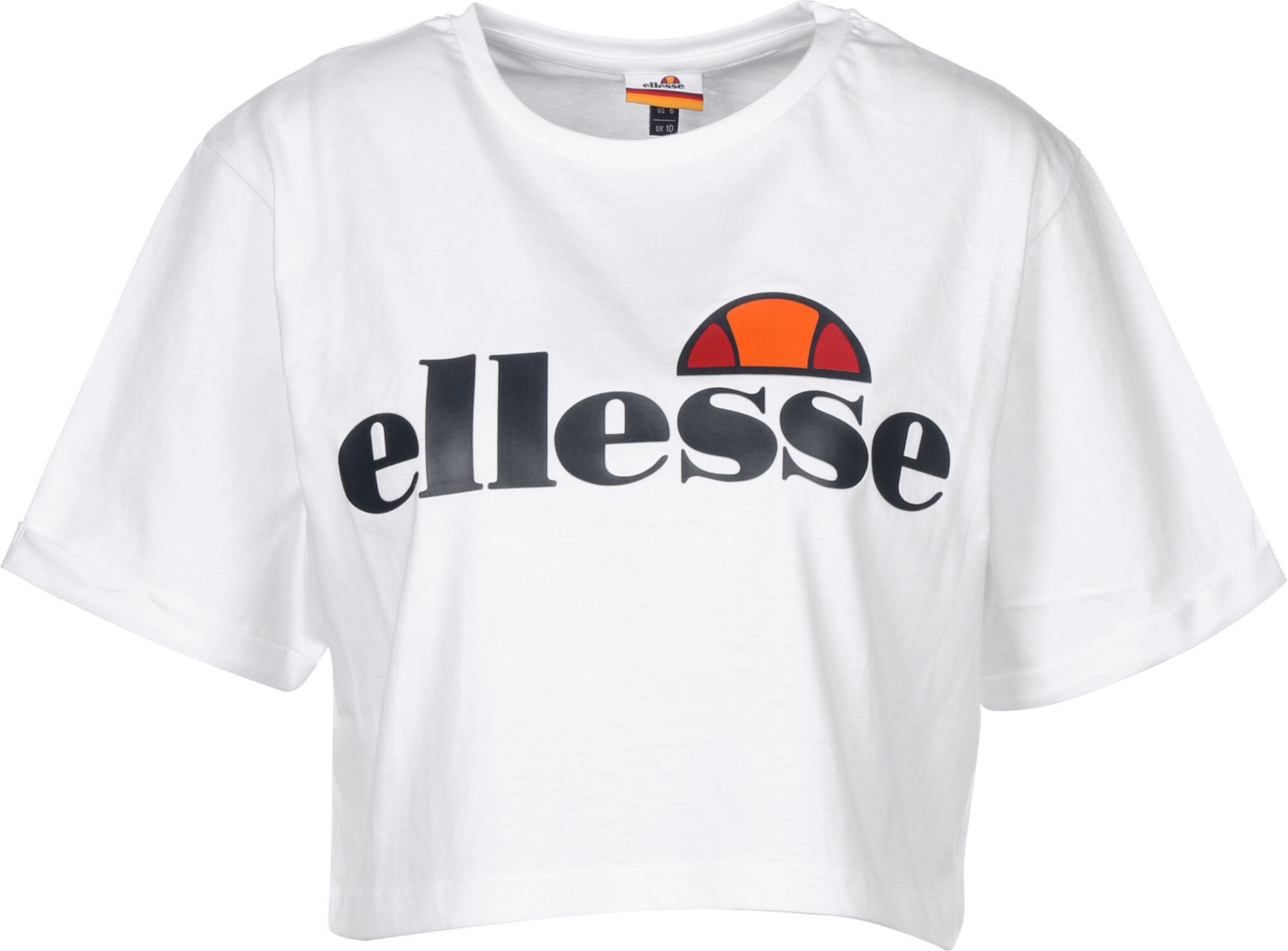 ELLESSE Tričko 'Alberta '  červená / čierna / biela