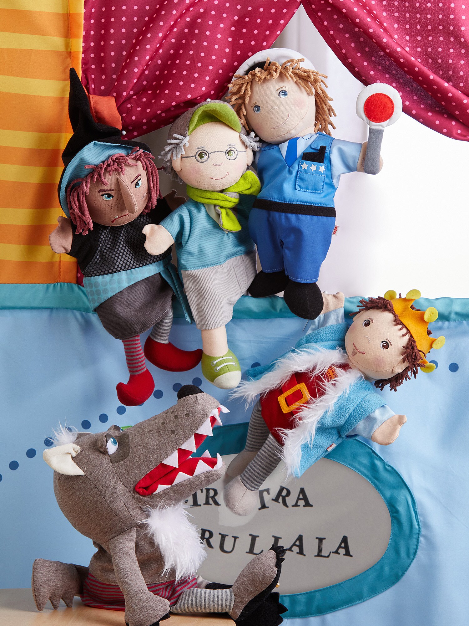Thumbnail - HABA Handpuppe Wolf Grisbert, 37 cm