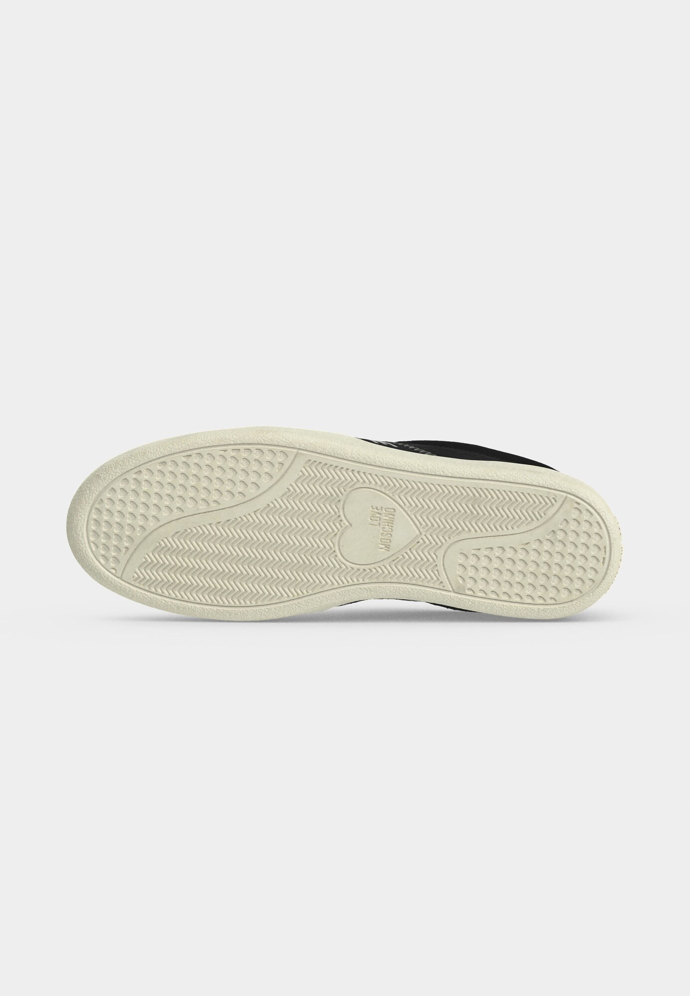 Love Moschino Zapatillas deportivas bajas 'CROSTA NERO'  gris claro / negro – imagen 4