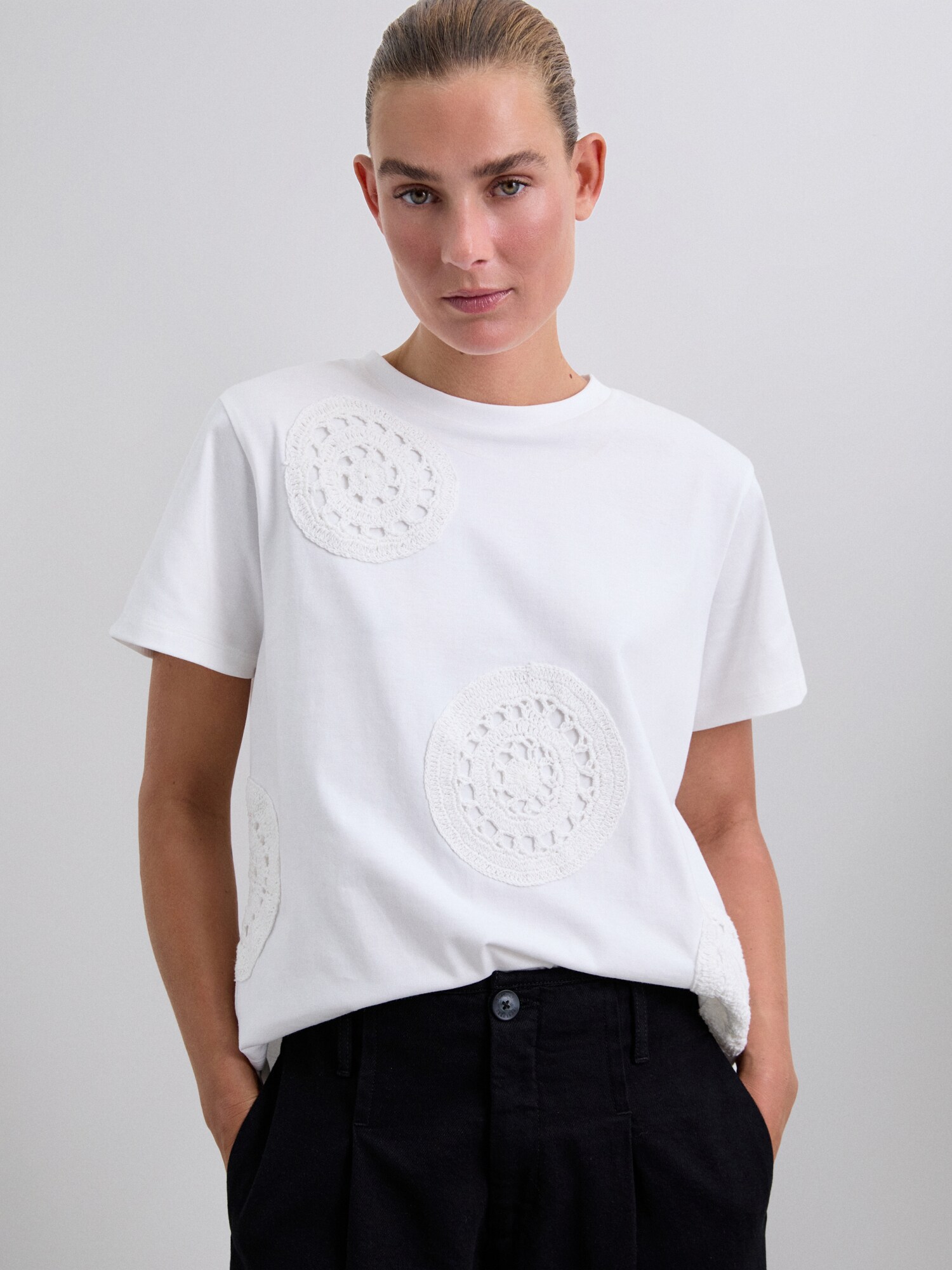 Thumbnail - Scalpers Crochet Aop Tee