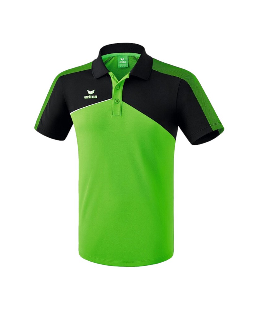 ERIMA Poloshirt Jungen Größe 152 grün / schwarz / weiß