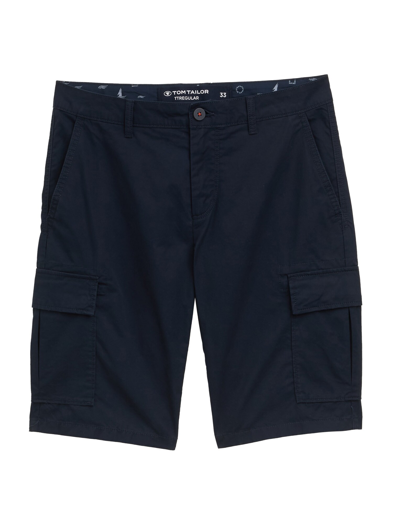 TOM TAILOR Pantaloni cu buzunare  albastru închis