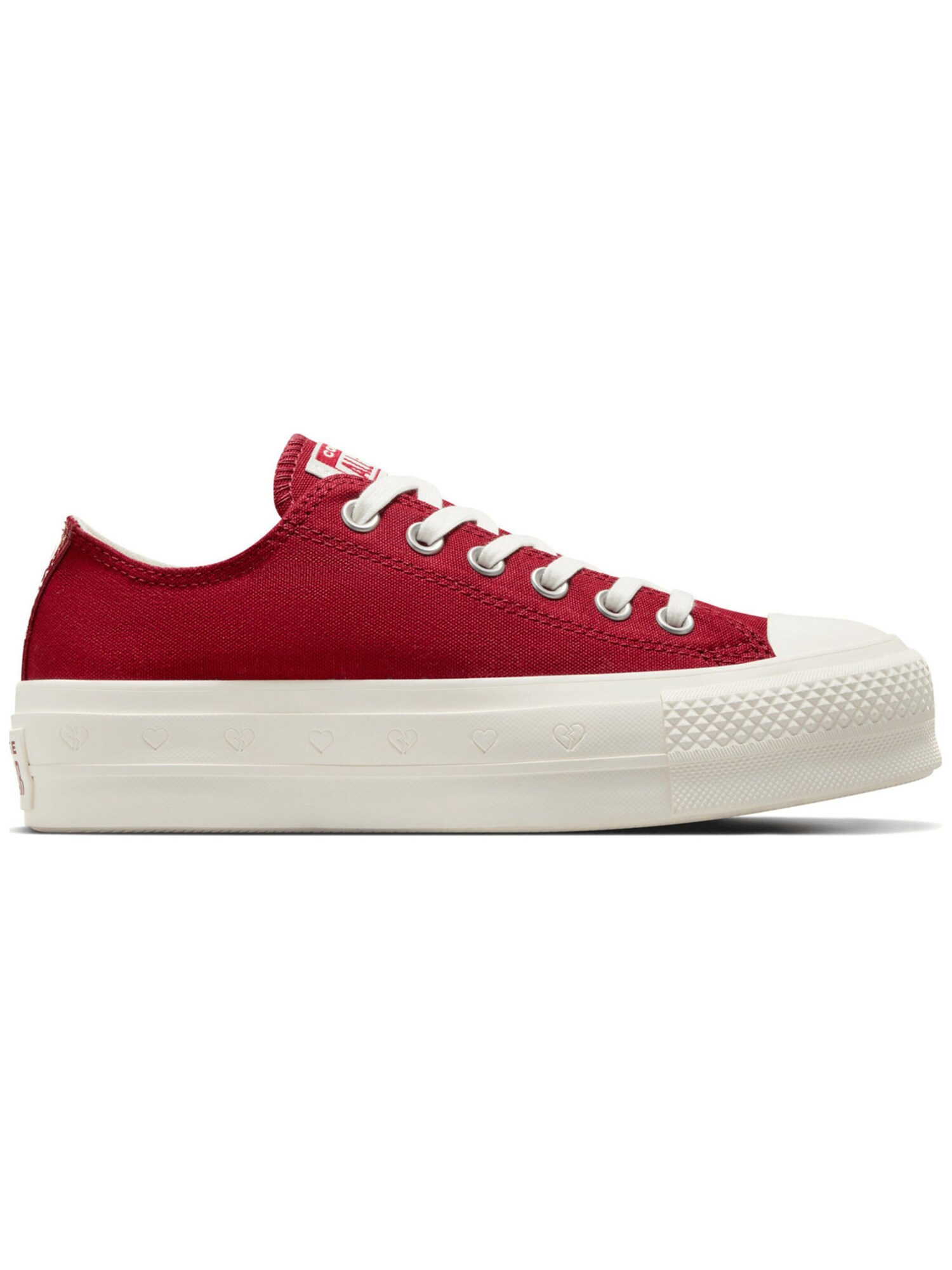CONVERSE Zapatillas deportivas bajas 'Converse Chuck Taylor As Lift' rojo