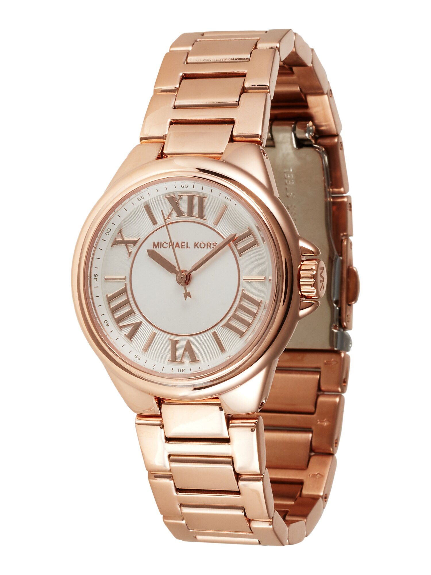 MICHAEL Michael Kors Analoginis (įprasto dizaino) laikrodis 'Camille' rožinio aukso spalva