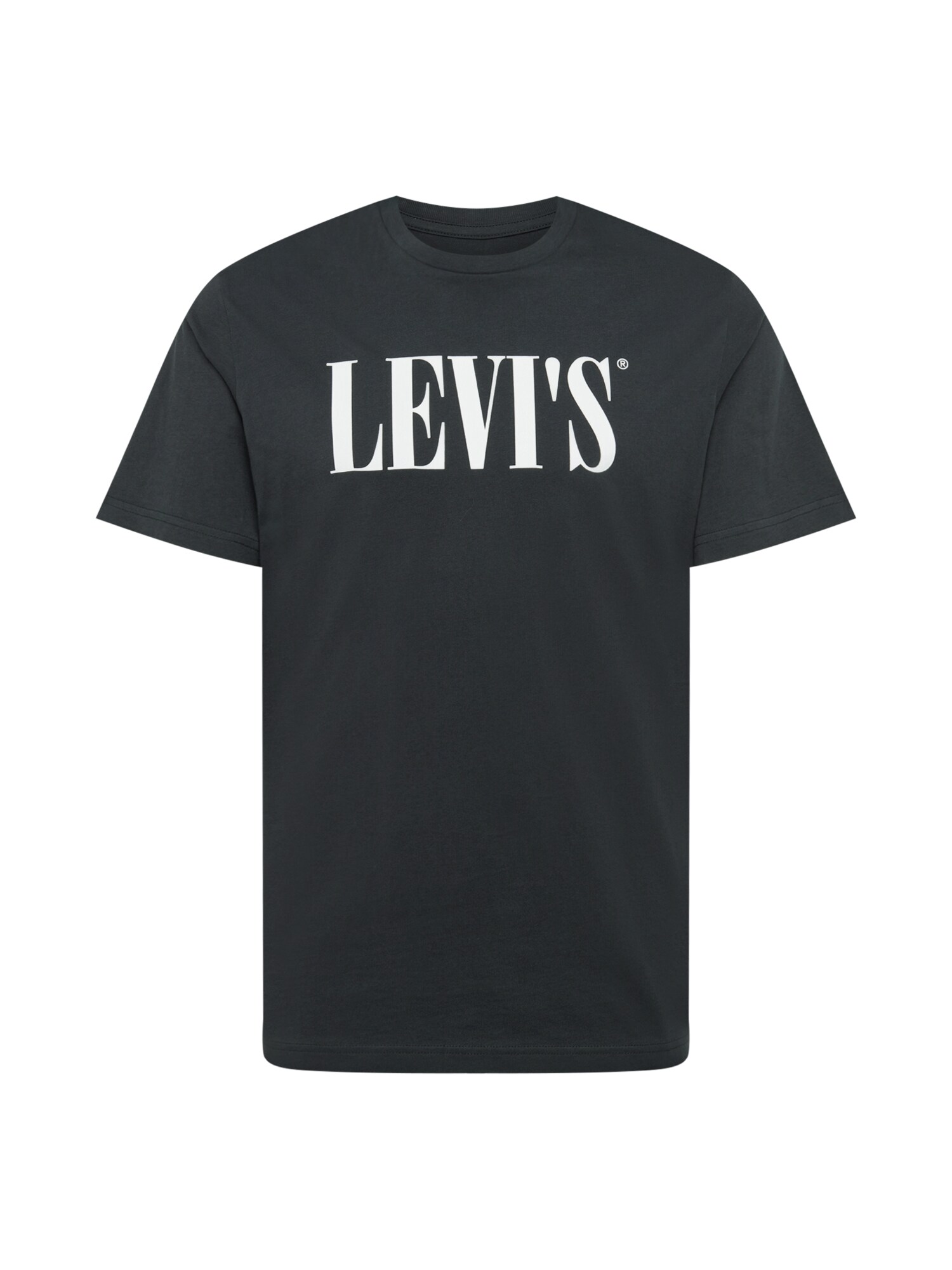 LEVI'S Marškinėliai  juoda / balta