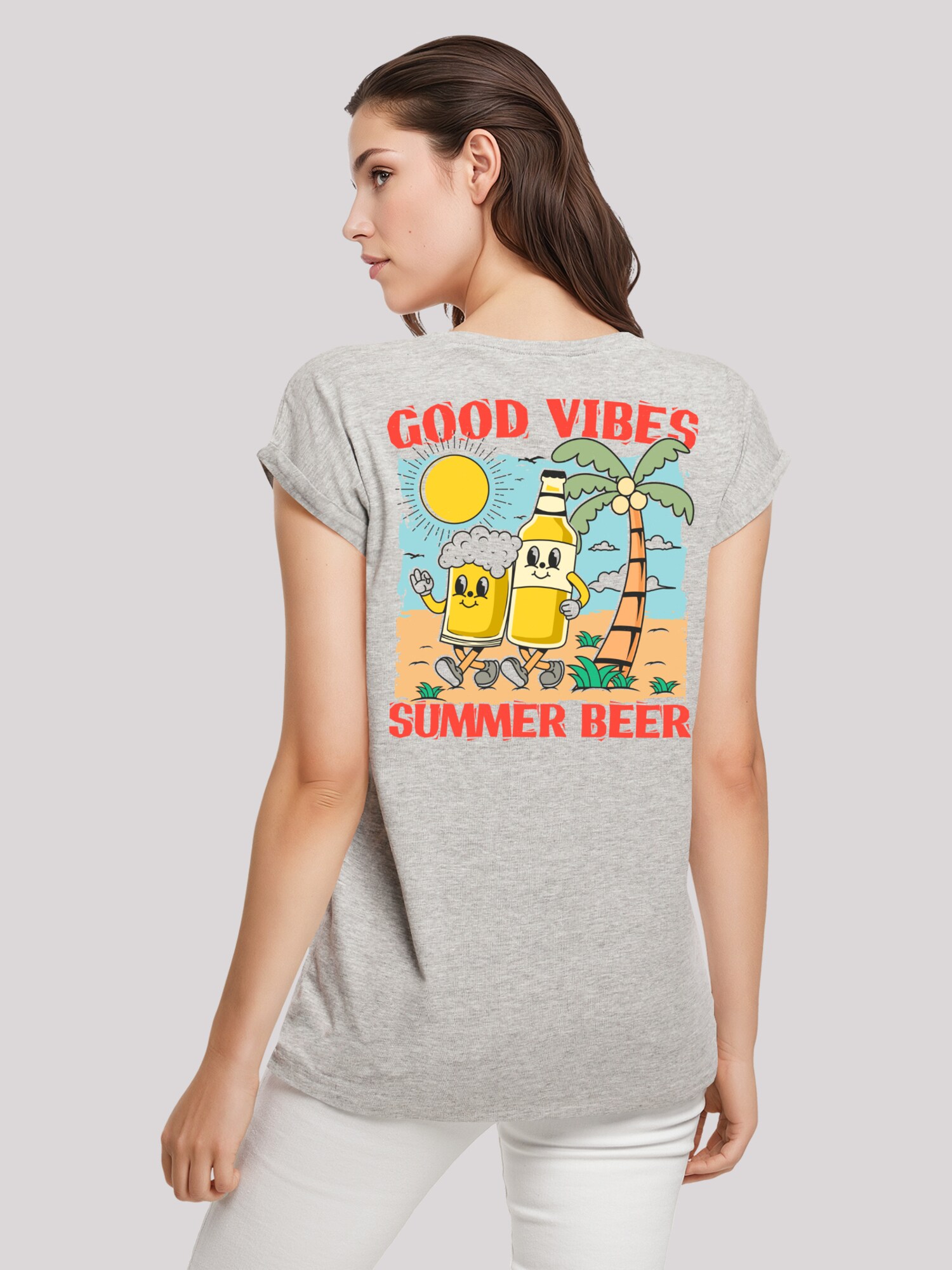 Thumbnail - T-Shirt 'Summer Time Vintage Beer Cartoon'