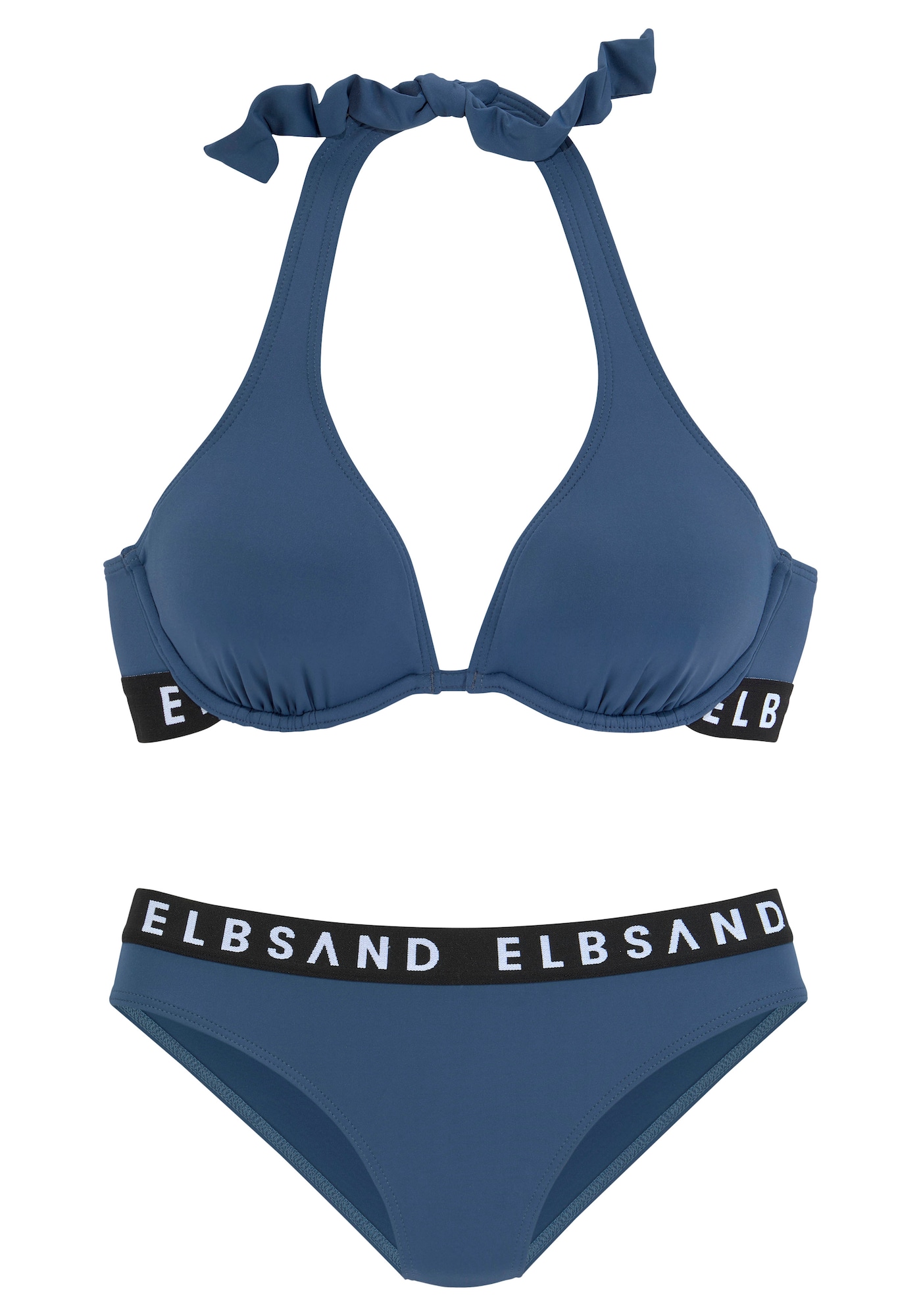 Elbsand Costum de baie două piese  safir / negru