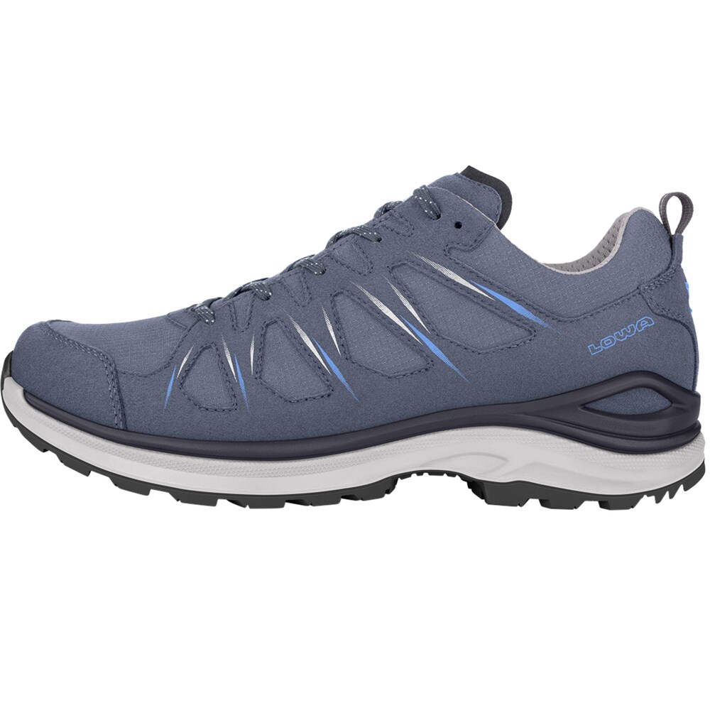 LOWA Outdoorschuh 'Innox Evo II' Herren Größe 41.5 blau / opal / offwhite