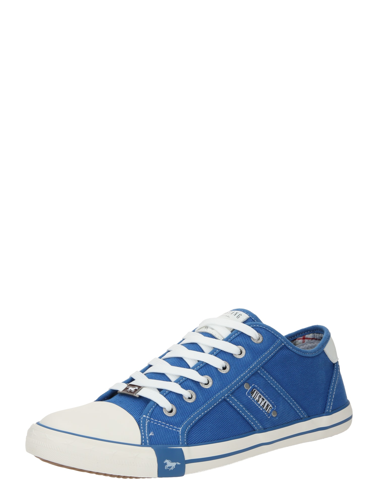 MUSTANG Sneaker low  albastru regal / alb