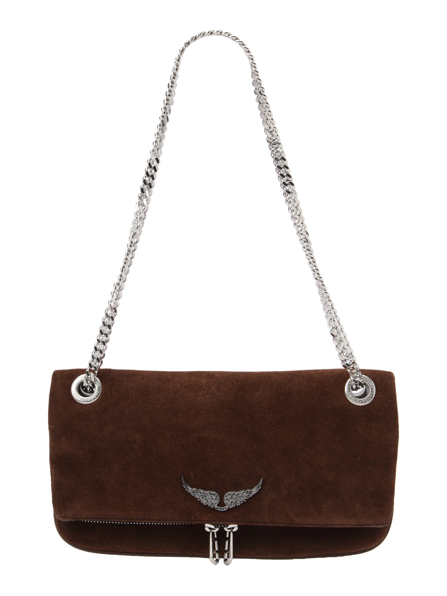 Zadig & Voltaire Clutch ROCK II  maro