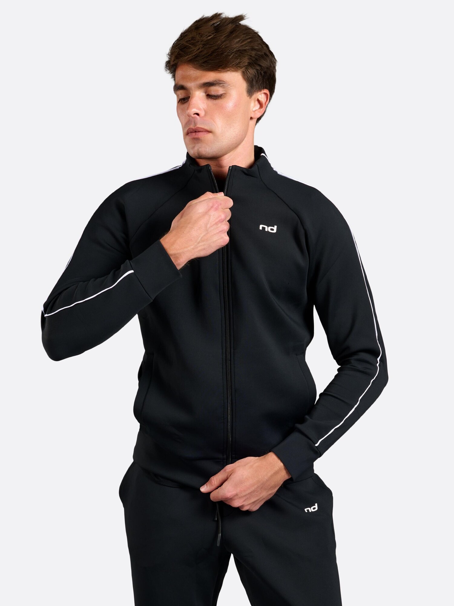 nordicdots Giacca sportiva  nero