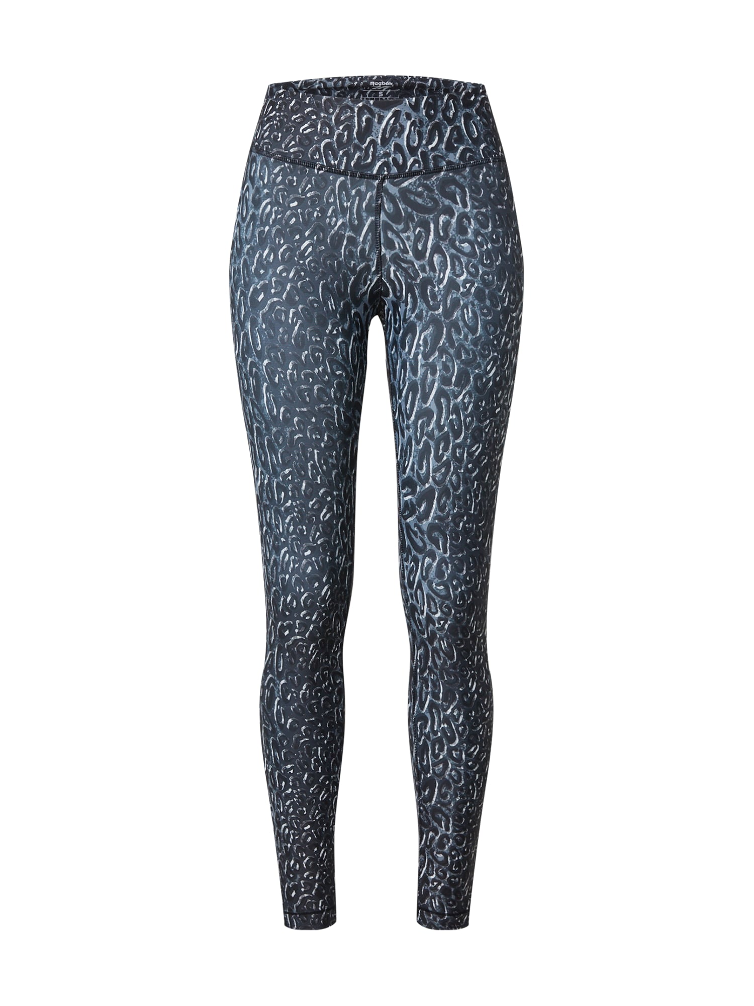 Reebok Športové nohavice 'Lux'  modrosivá / svetlomodrá / svetlosivá / čierna