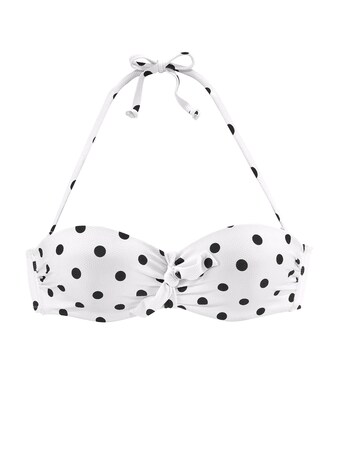 LASCANA, Bikini felső, fehér