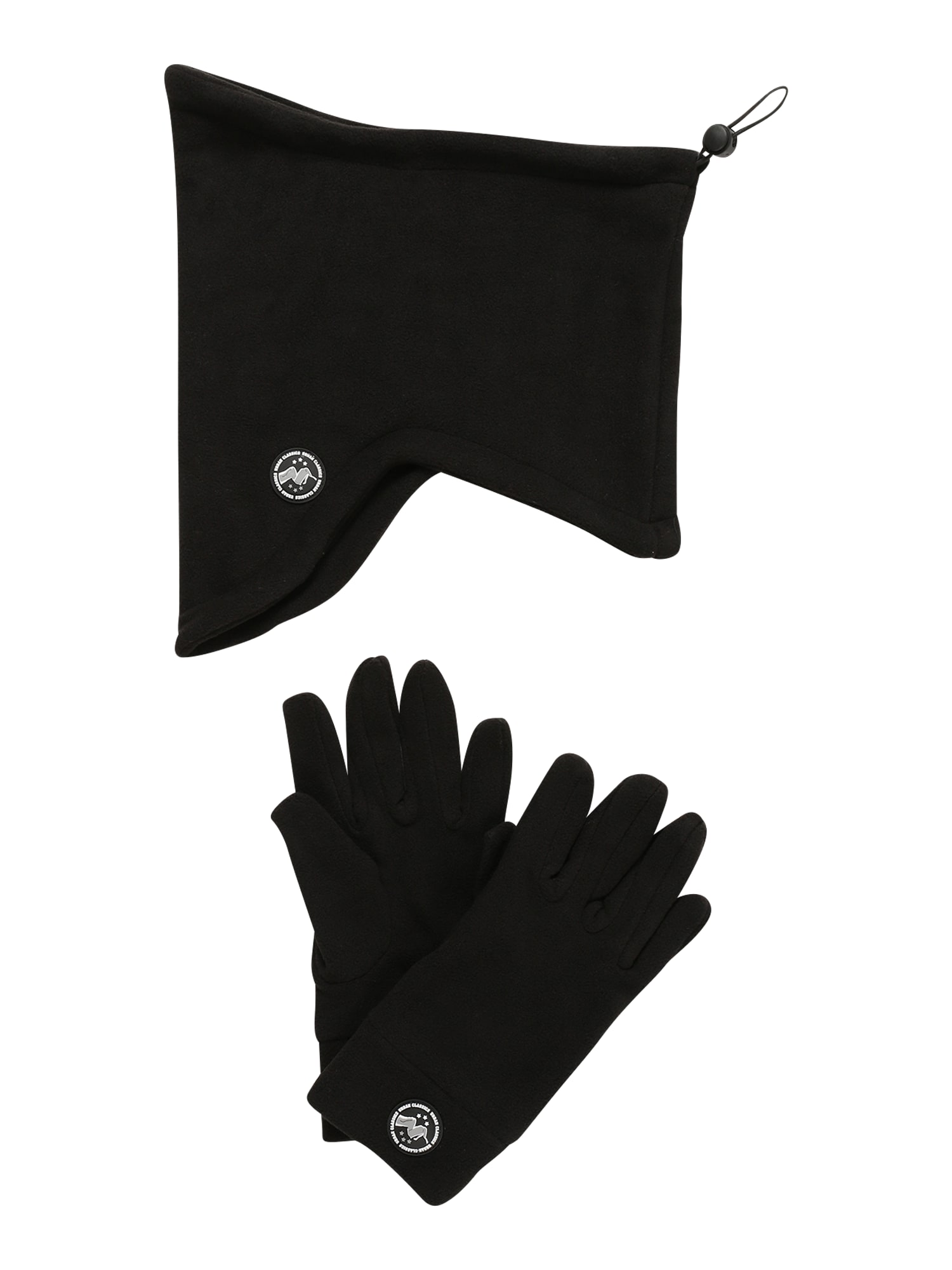 Urban Classics Klasične rukavice  crna / bijela