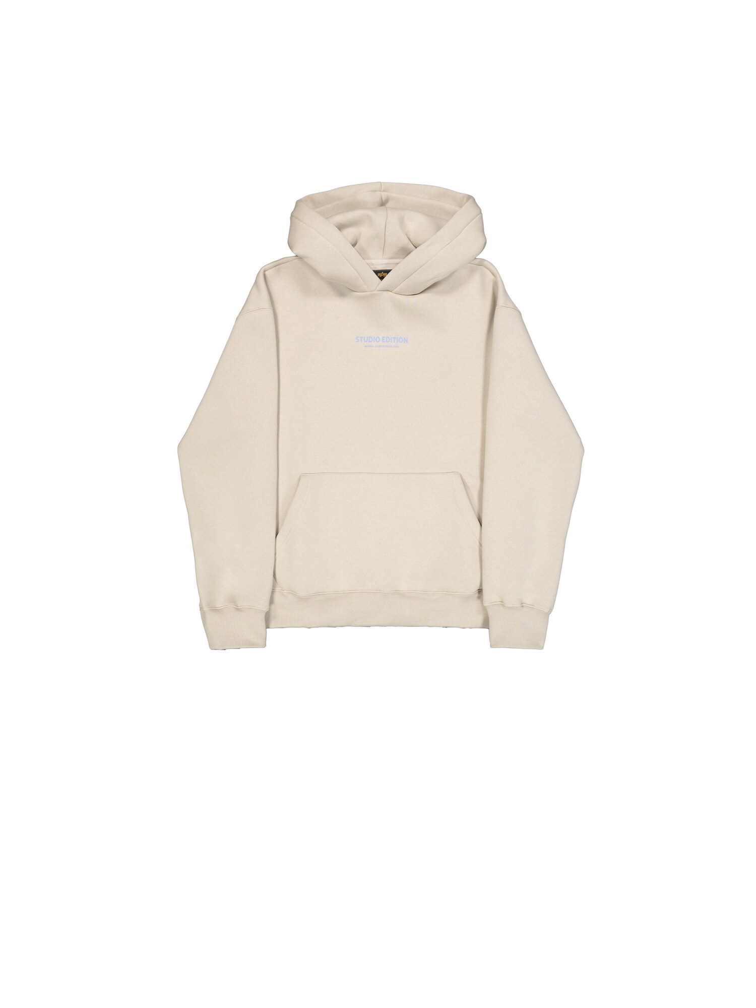 ALPHA INDUSTRIES Pulover Studio Edition  bej / albastru