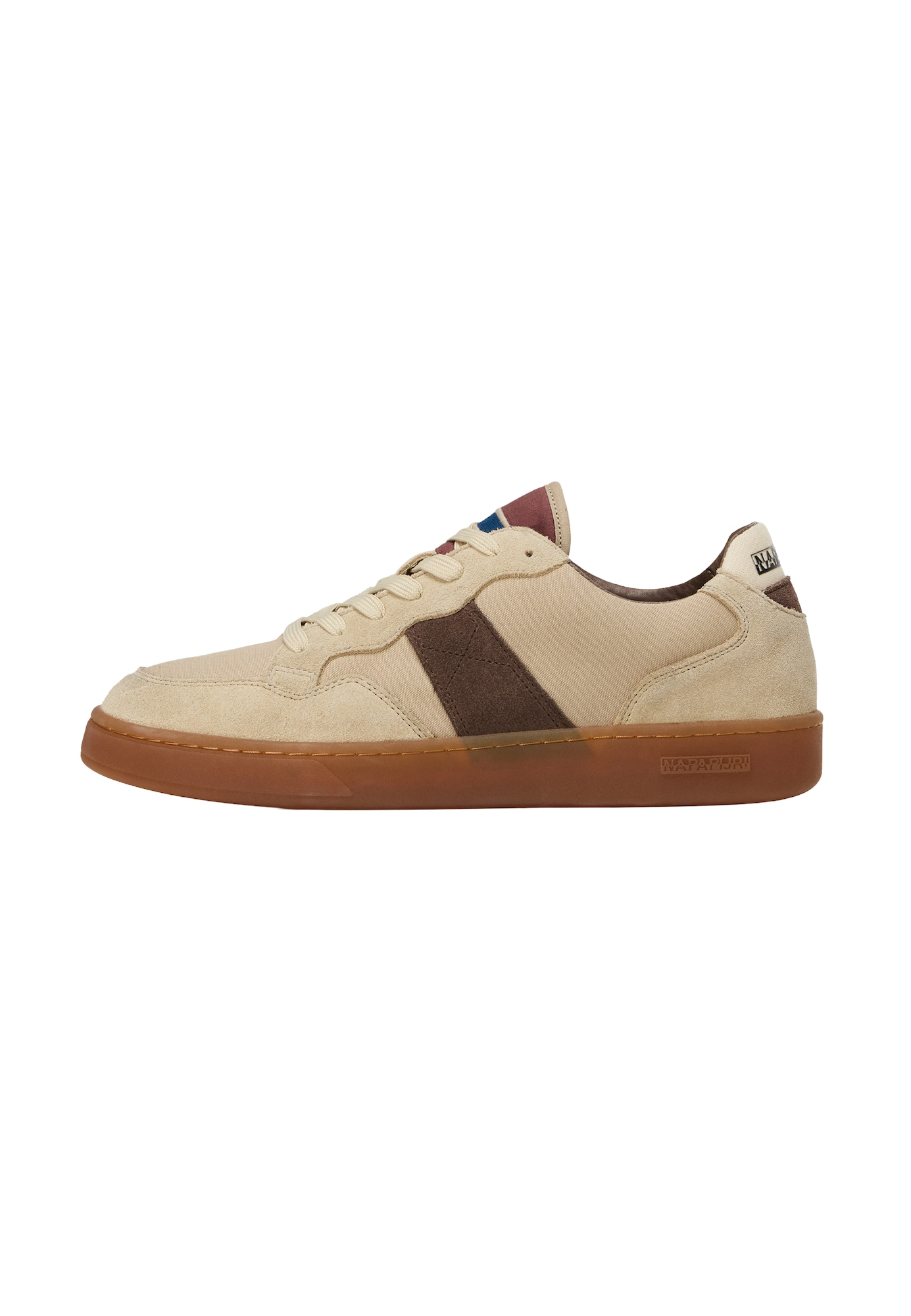 NAPAPIJRI Sneaker low DIOMEDE01 bej / maro / maro cappuccino