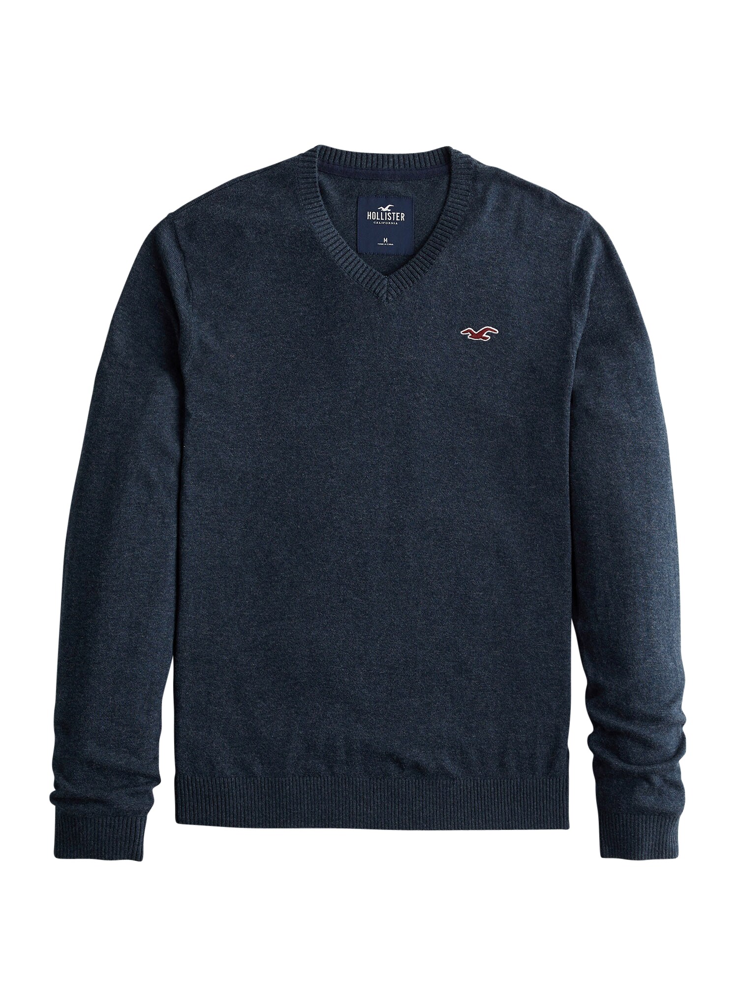 HOLLISTER Megztinis  tamsiai mėlyna