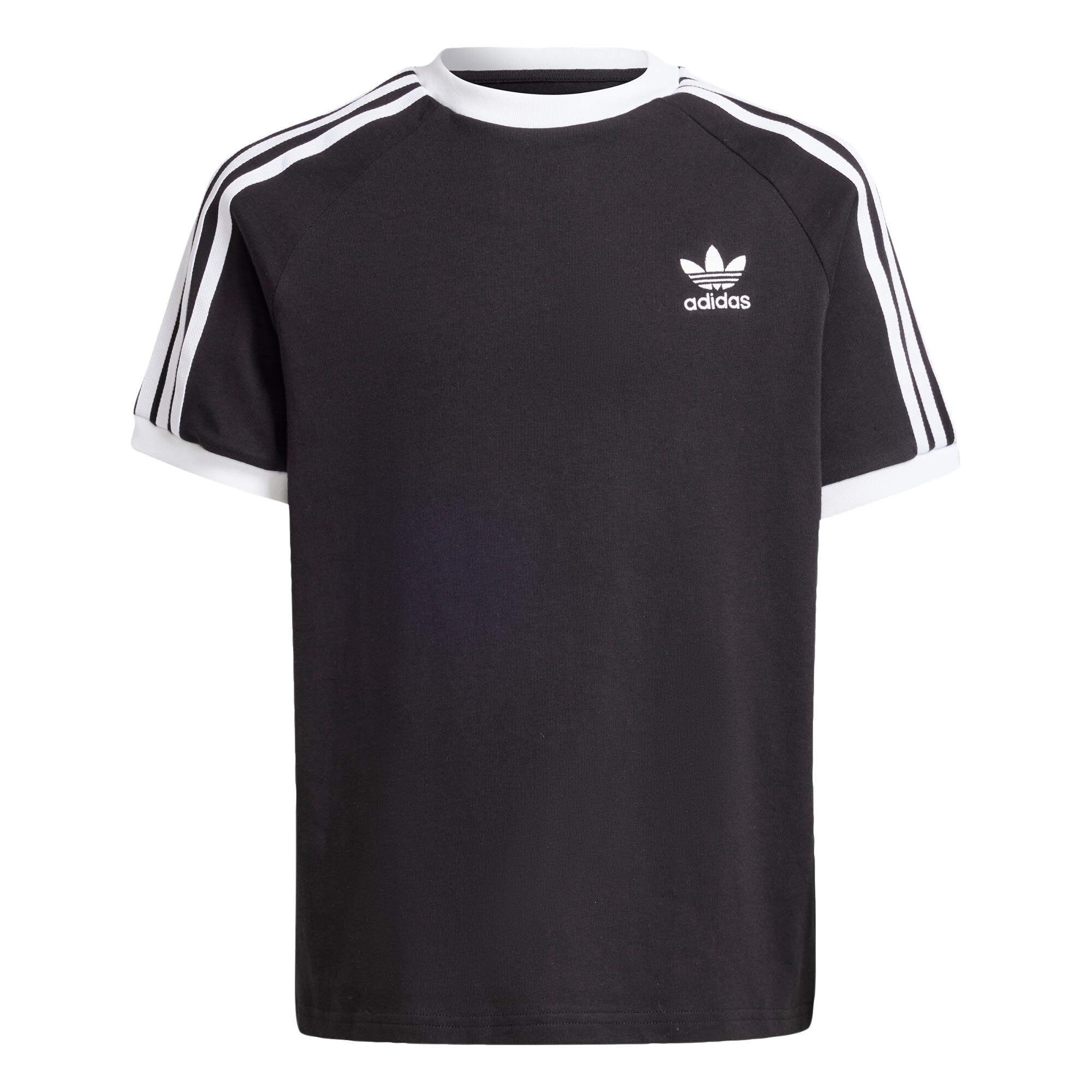ADIDAS ORIGINALS Tricou Adicolor  negru / alb