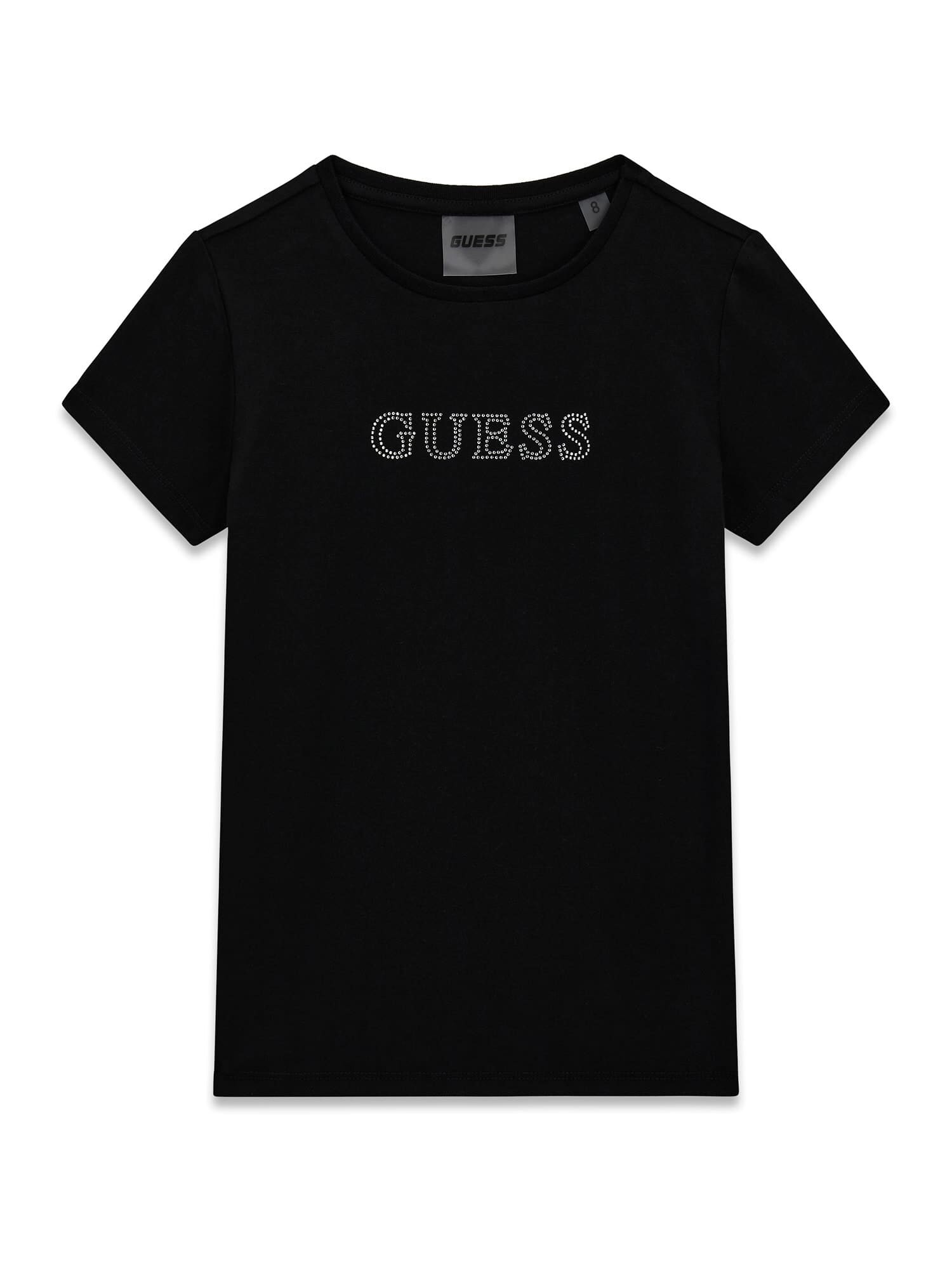 Guess Shirt 'Minime' Zwart / Zilver