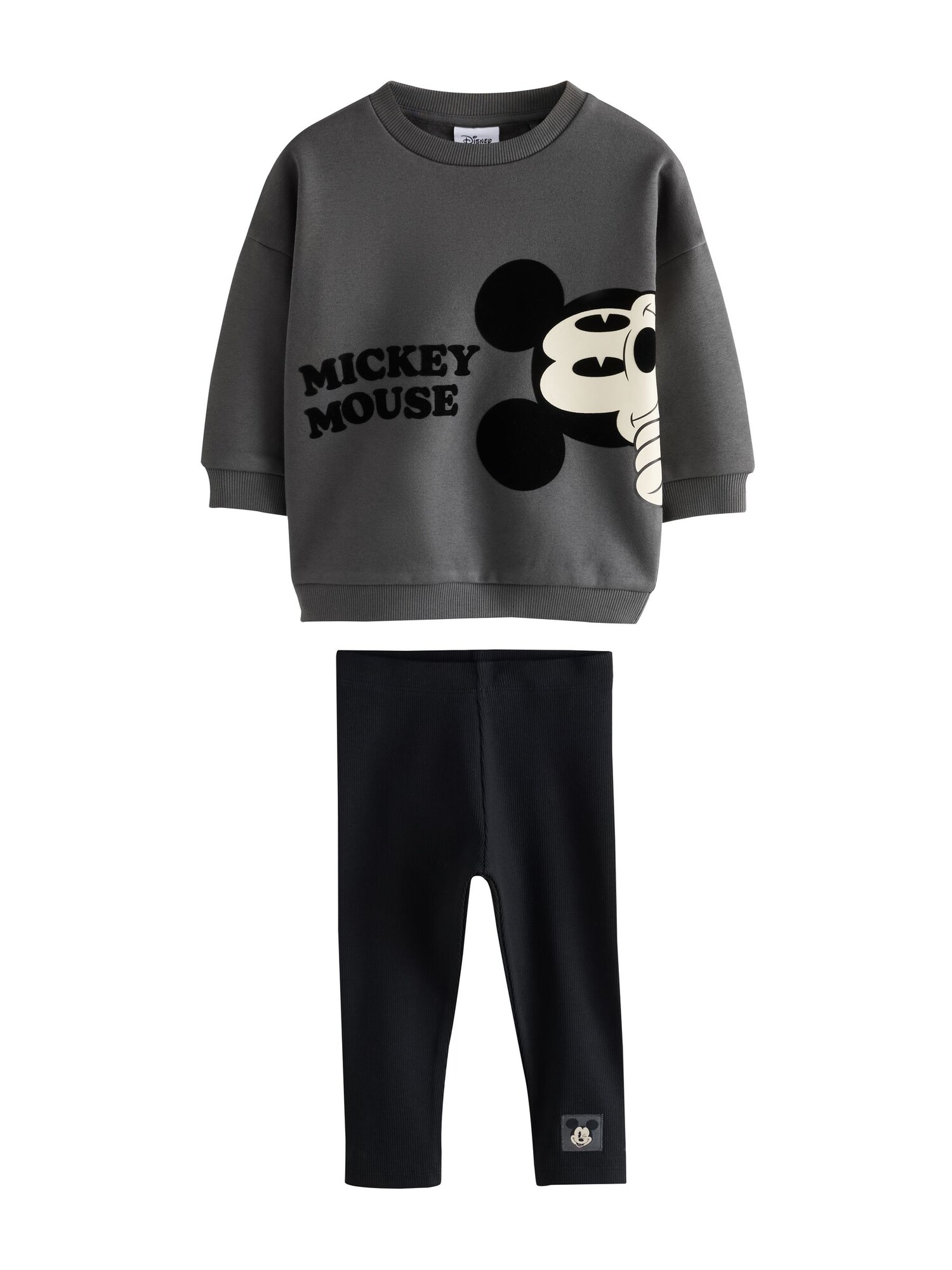 Next Conjunto 'Mickey Mouse' beige claro / antracita / negro – imagen 1