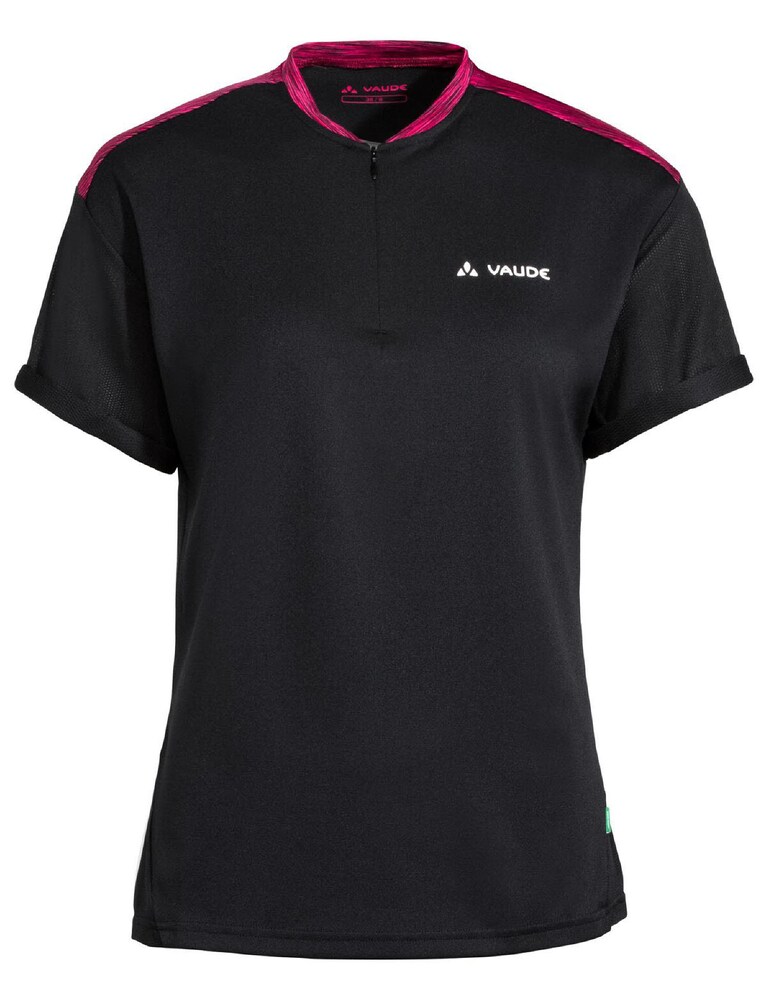 VAUDE T-Shirt 'Qimsa' Damen Größe S/M pinkmeliert / schwarz