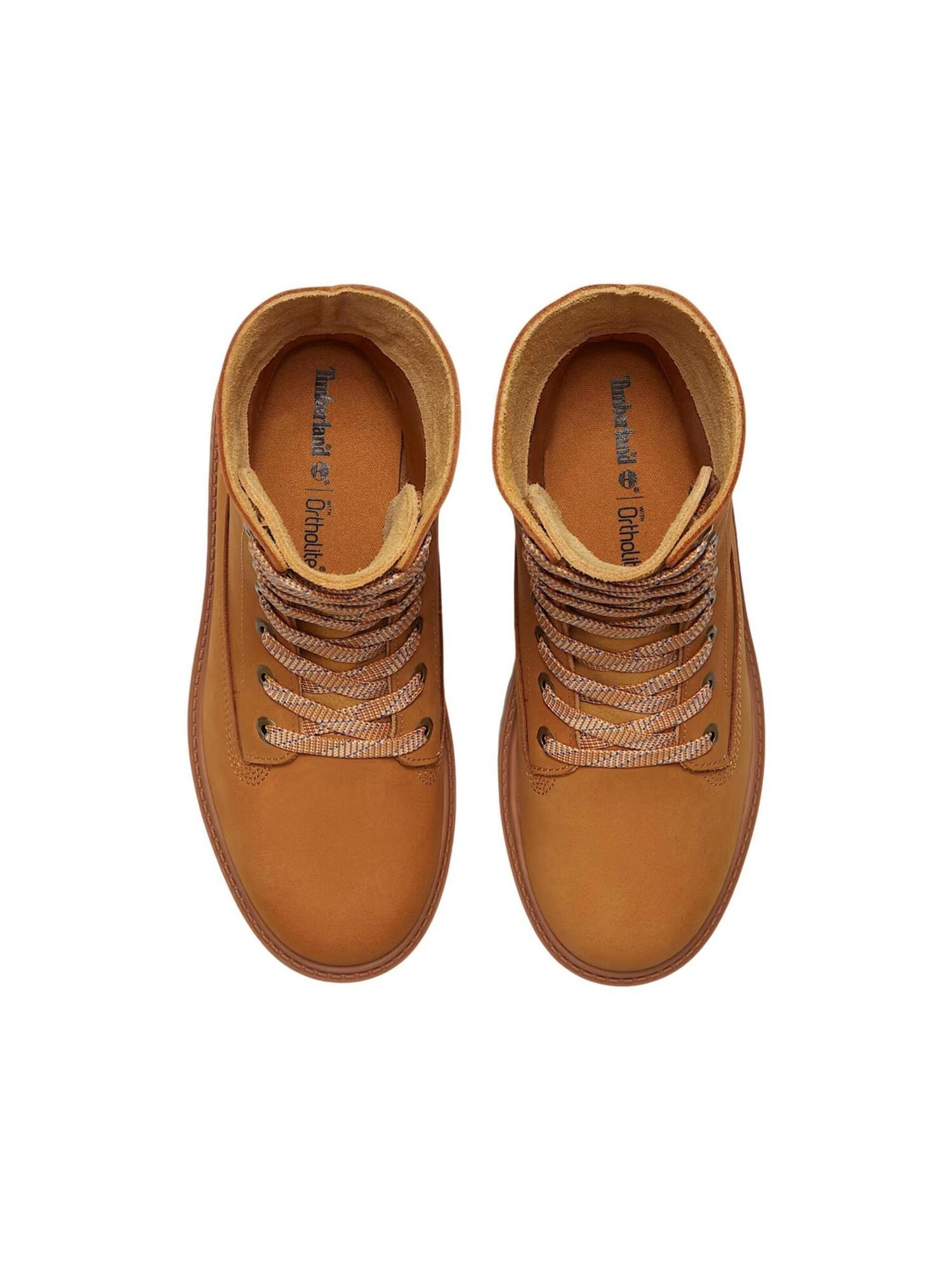 TIMBERLAND Botines con cordones  caramelo – imagen 4