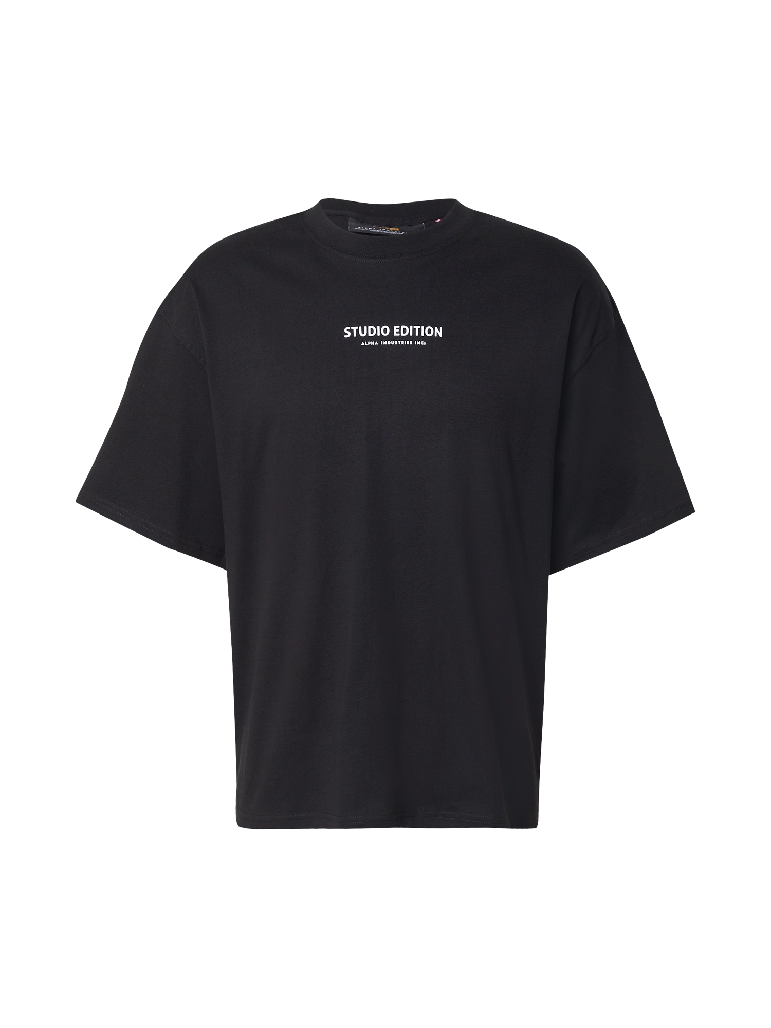 ALPHA INDUSTRIES Póló 'Studio Edition BP'  királykék / fekete akciós termékkép 1
