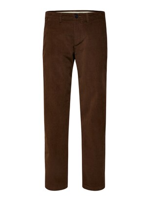 Selected Homme Broek ‘Miles’ Bruin