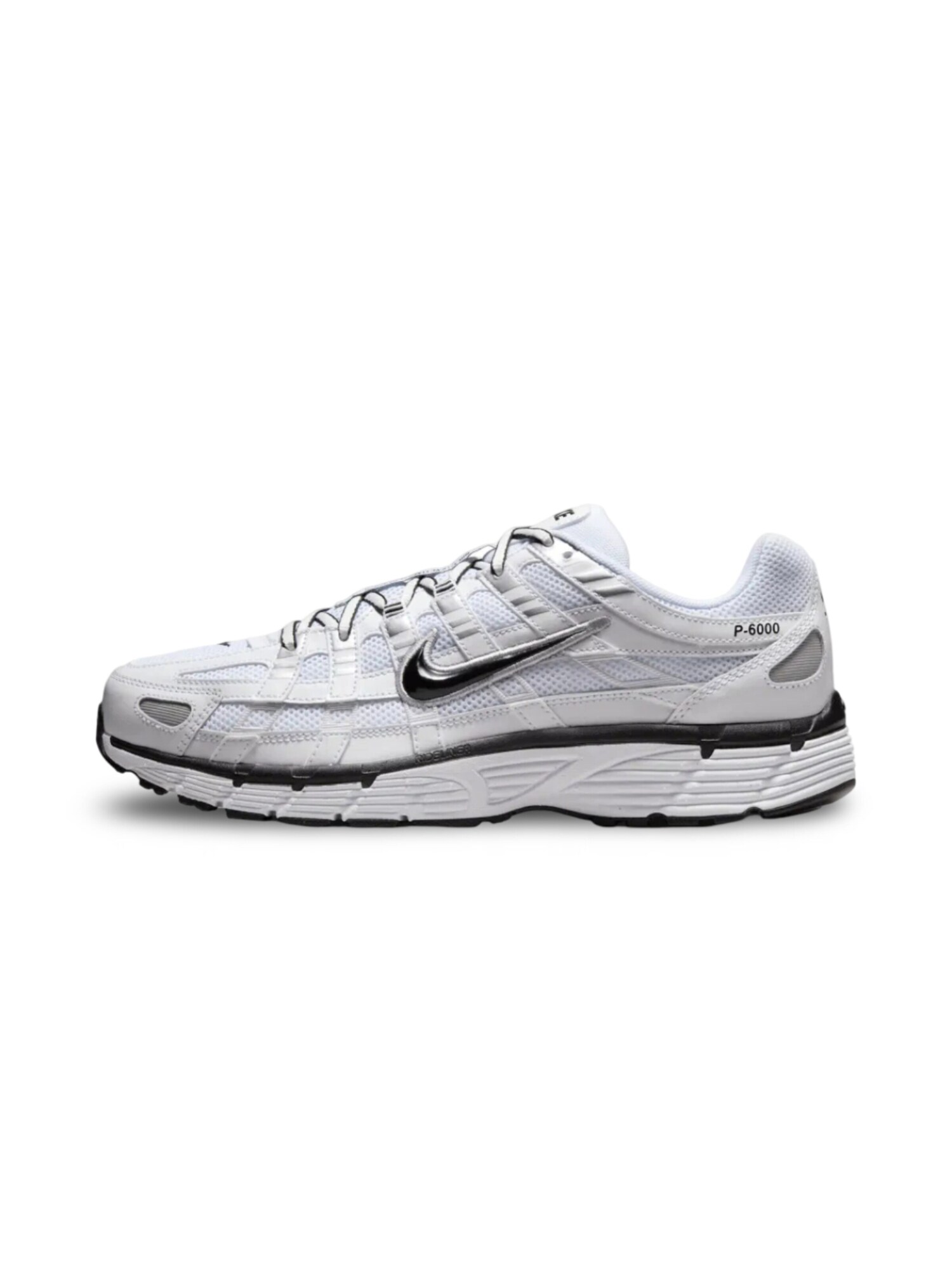 Nike Sportswear Nízke tenisky 'P-6000'  strieborná