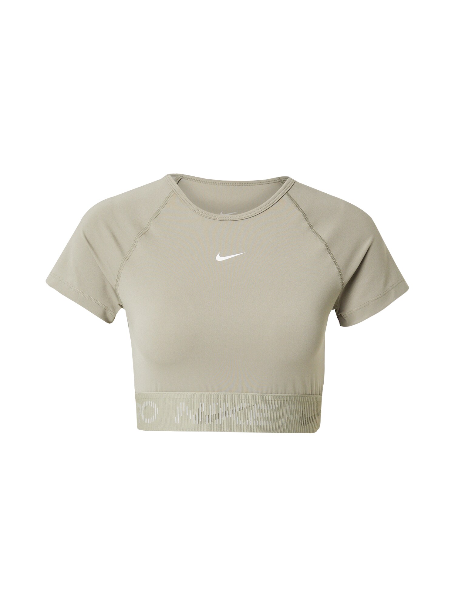 NIKE Funkcionális felső  khaki / fehér akciós termékkép 1