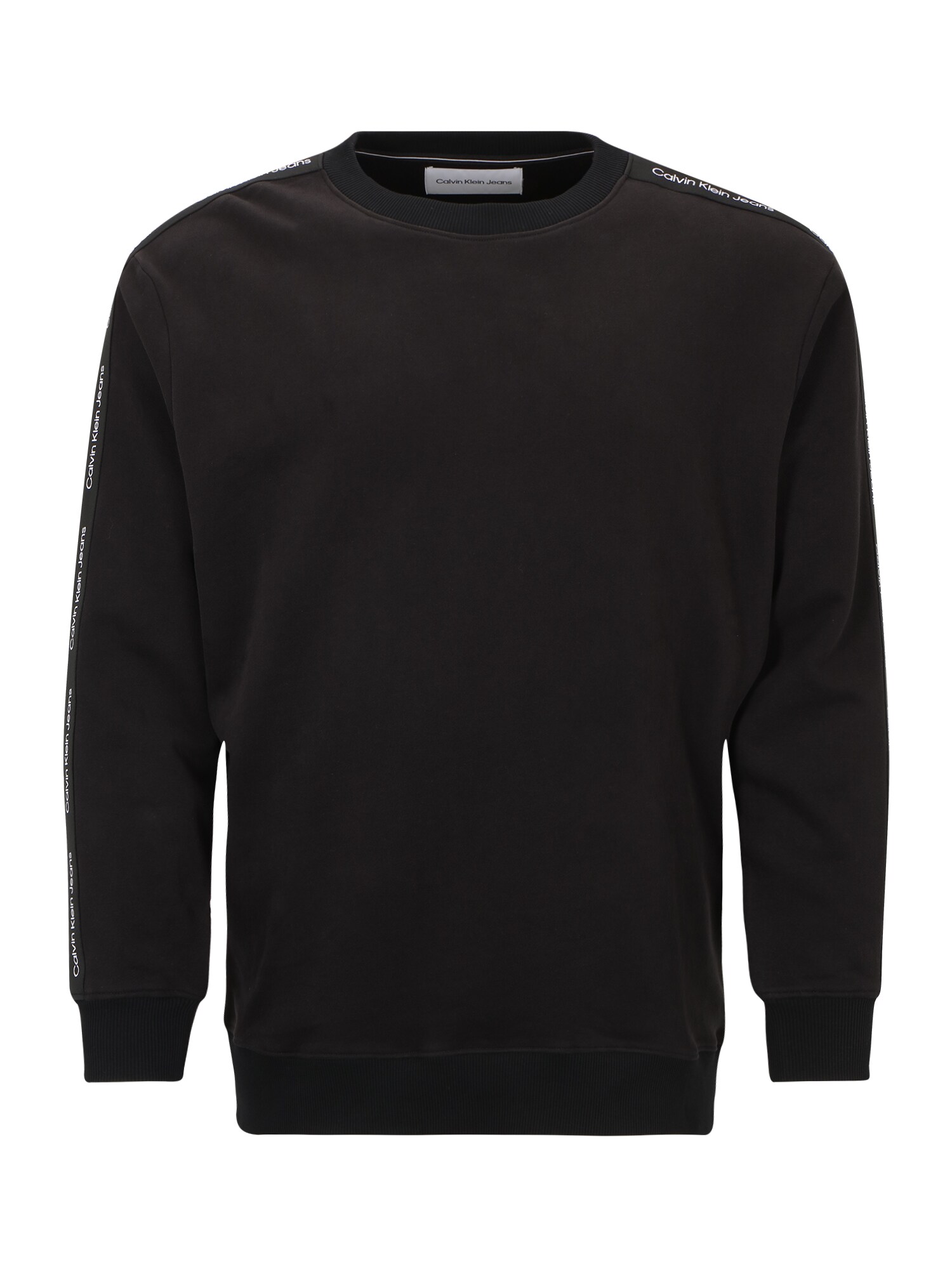 Calvin Klein Jeans Plus Sweatshirt  preto / branco