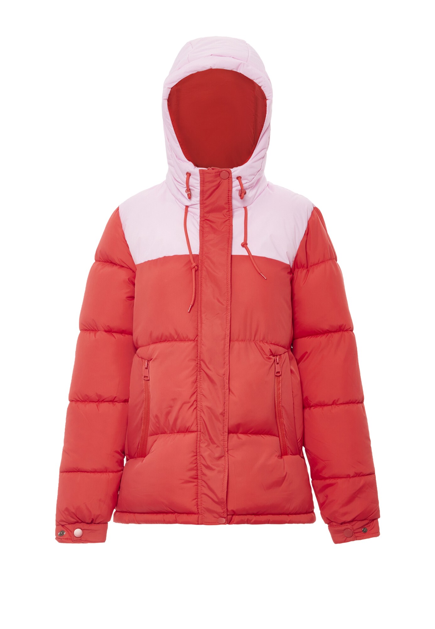 FUMO Zimná bunda  svetloružová / svetločervená