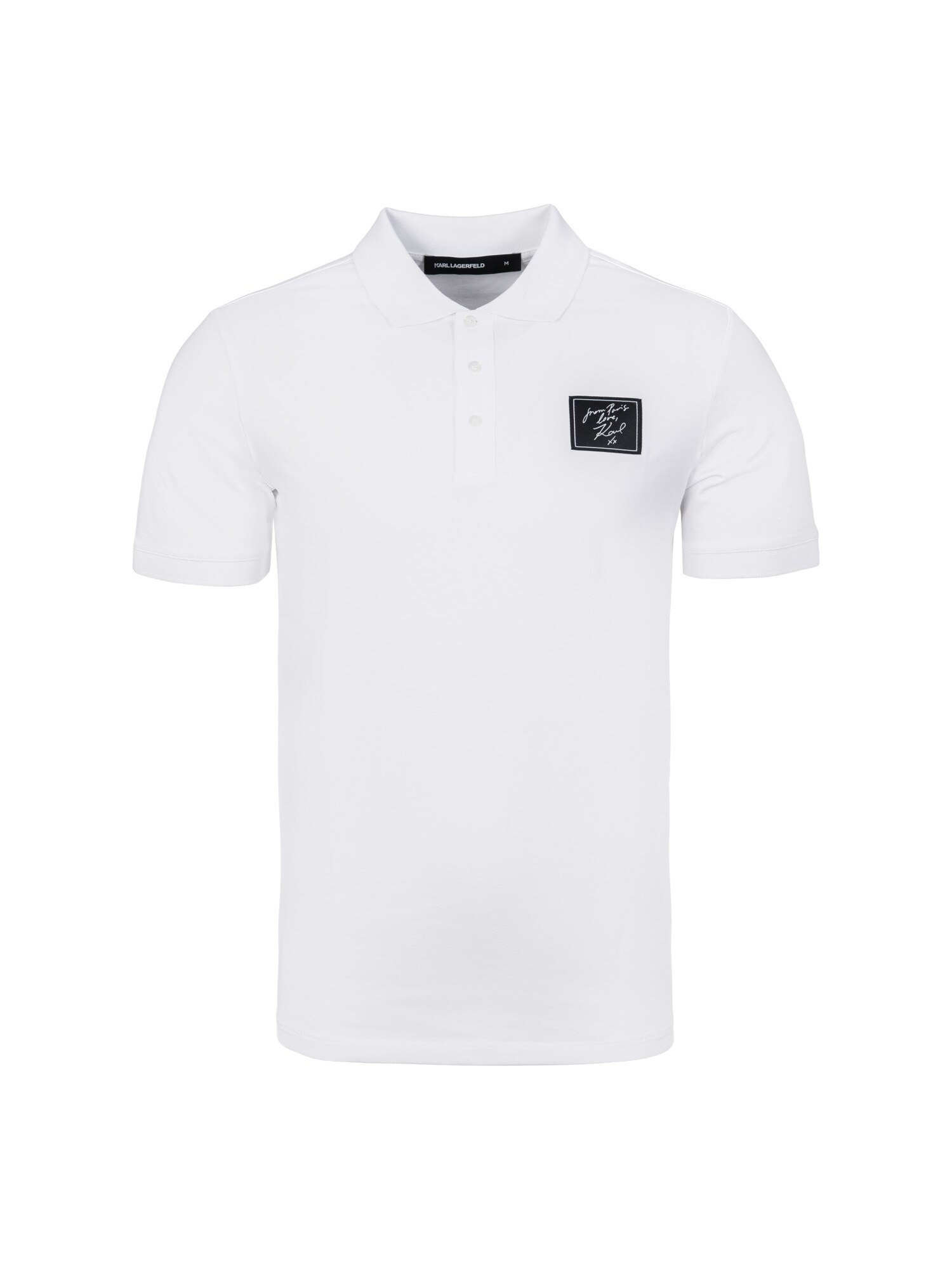 Karl Lagerfeld Camiseta  negro / blanco