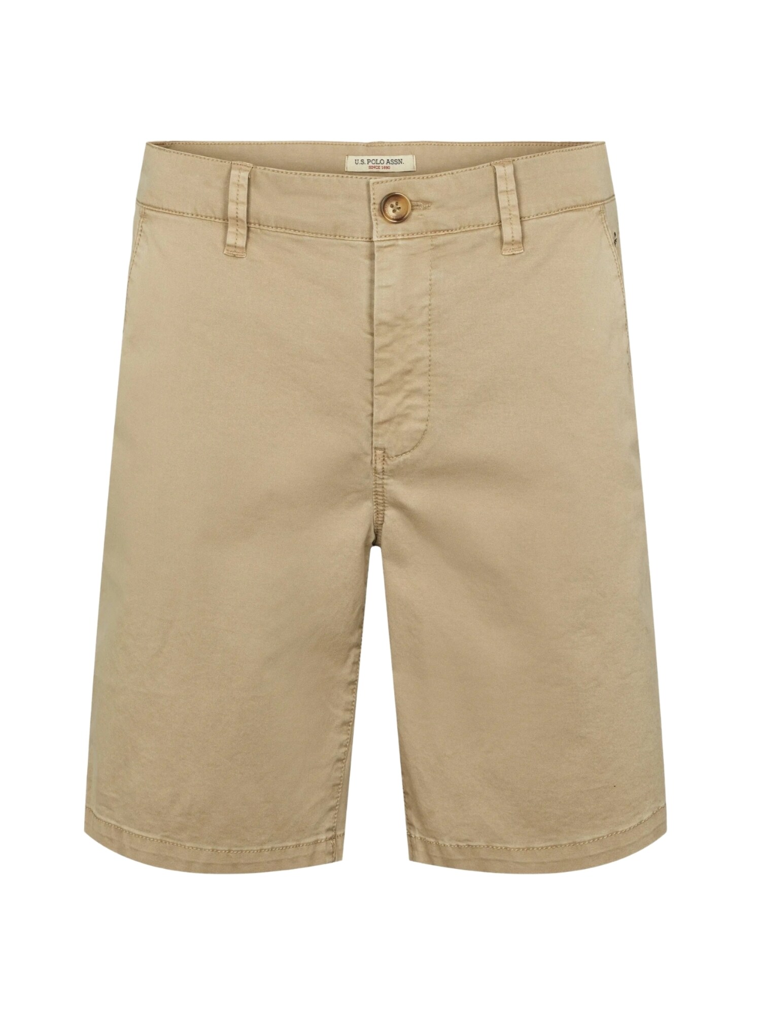U.S. POLO ASSN. Pantaloni eleganți 'UMLasse'  bej