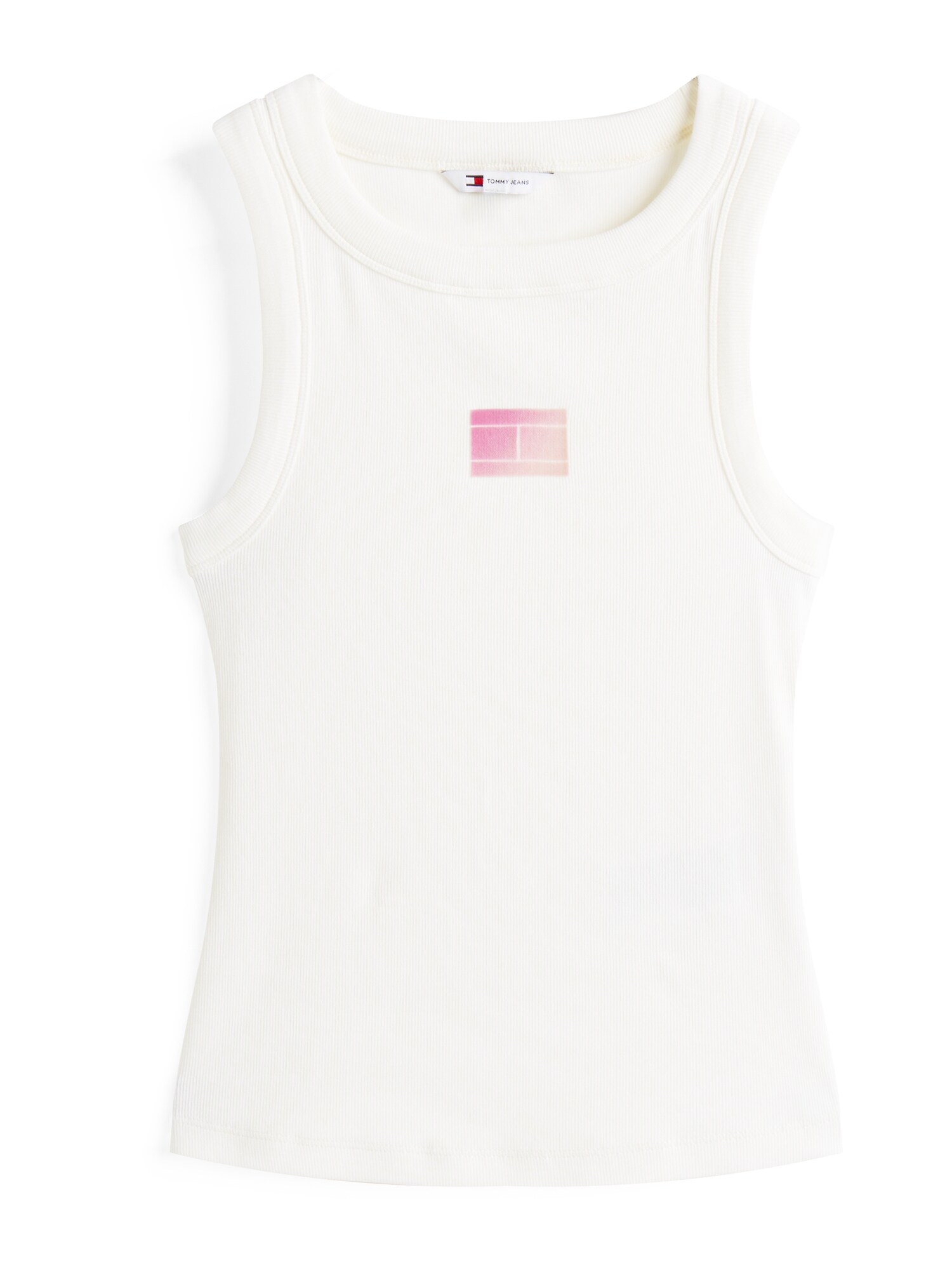 Tommy Jeans Top  roz / roz pudră / alb