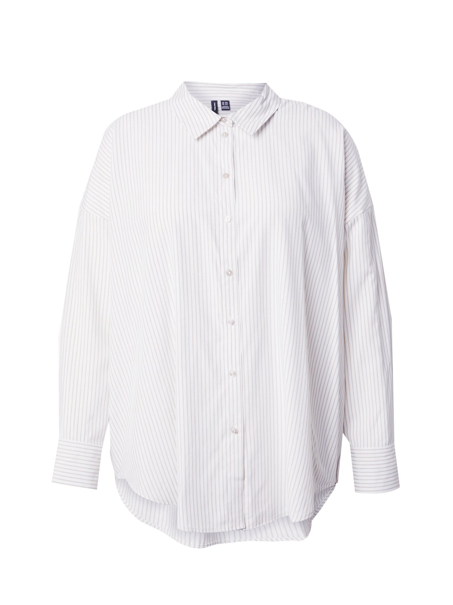 VERO MODA Blúz 'VMNORA'  bézs / fehér akciós termékkép 1