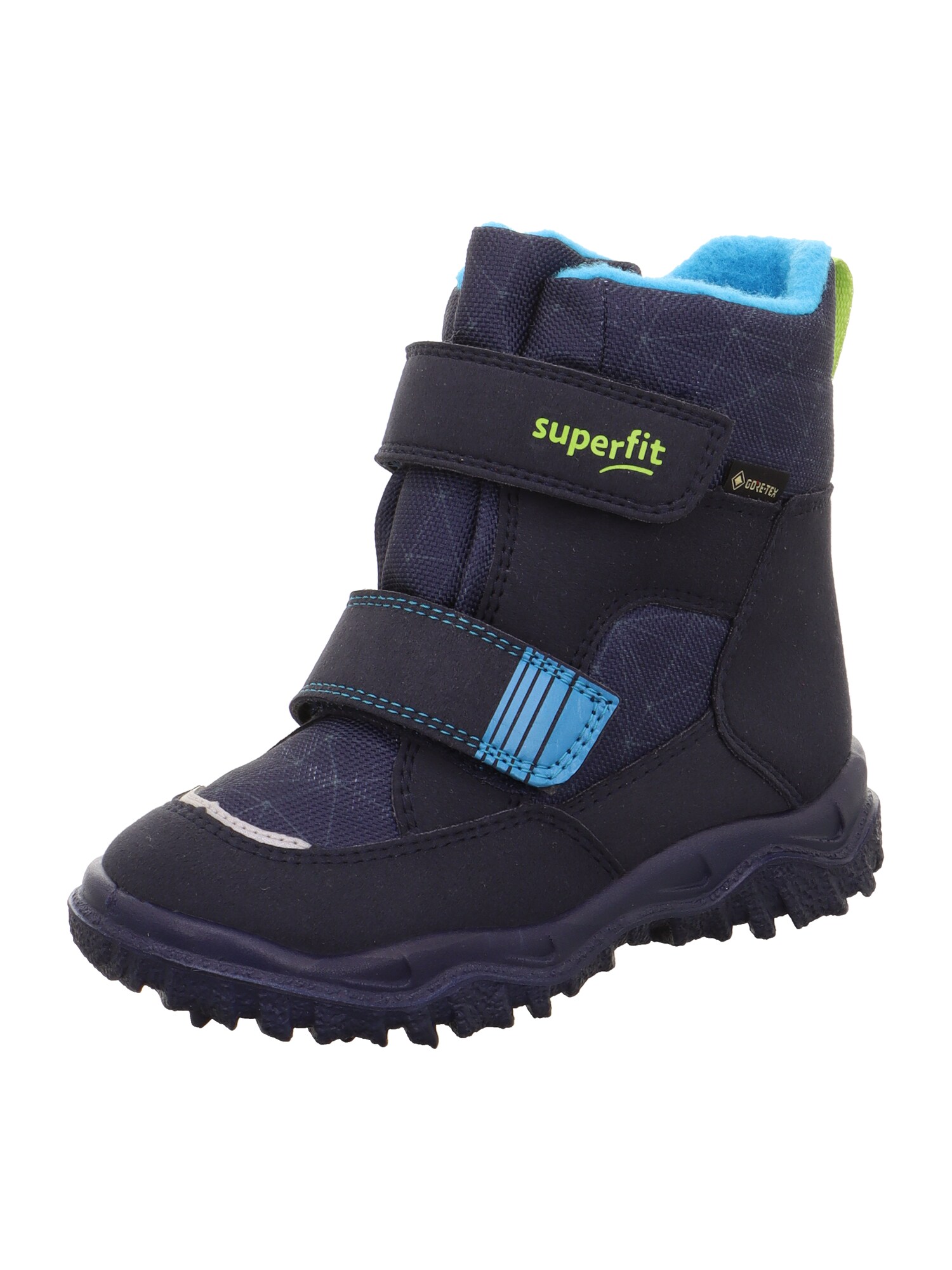 SUPERFIT Snowboots 'HUSKY'  marin / azur / lime