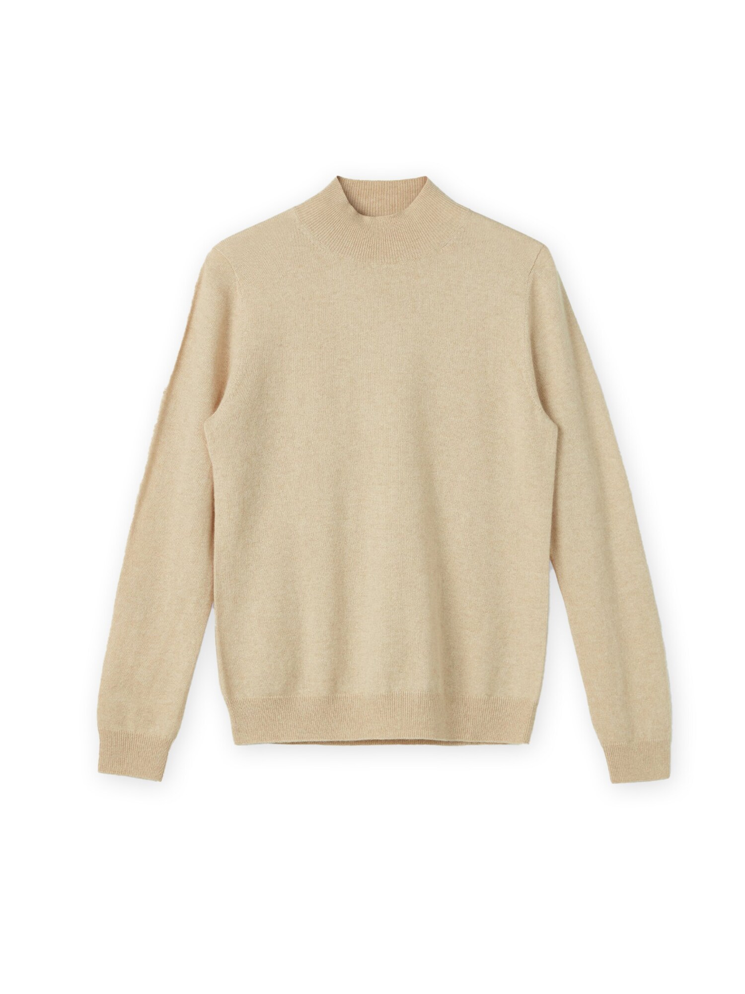 GOBI Cashmere Jersey 'Women's Essential Cashmere Mock Neck Sweater' beige