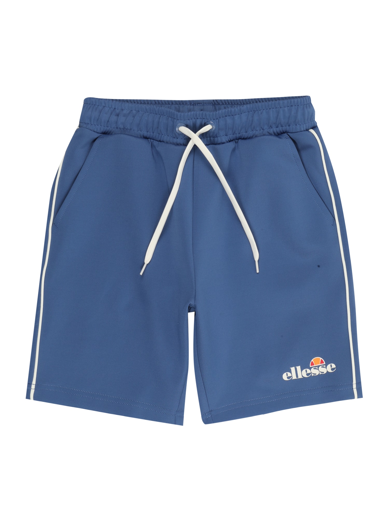 ELLESSE Pantaloni Juvara albastru închis / portocaliu / roșu / alb
