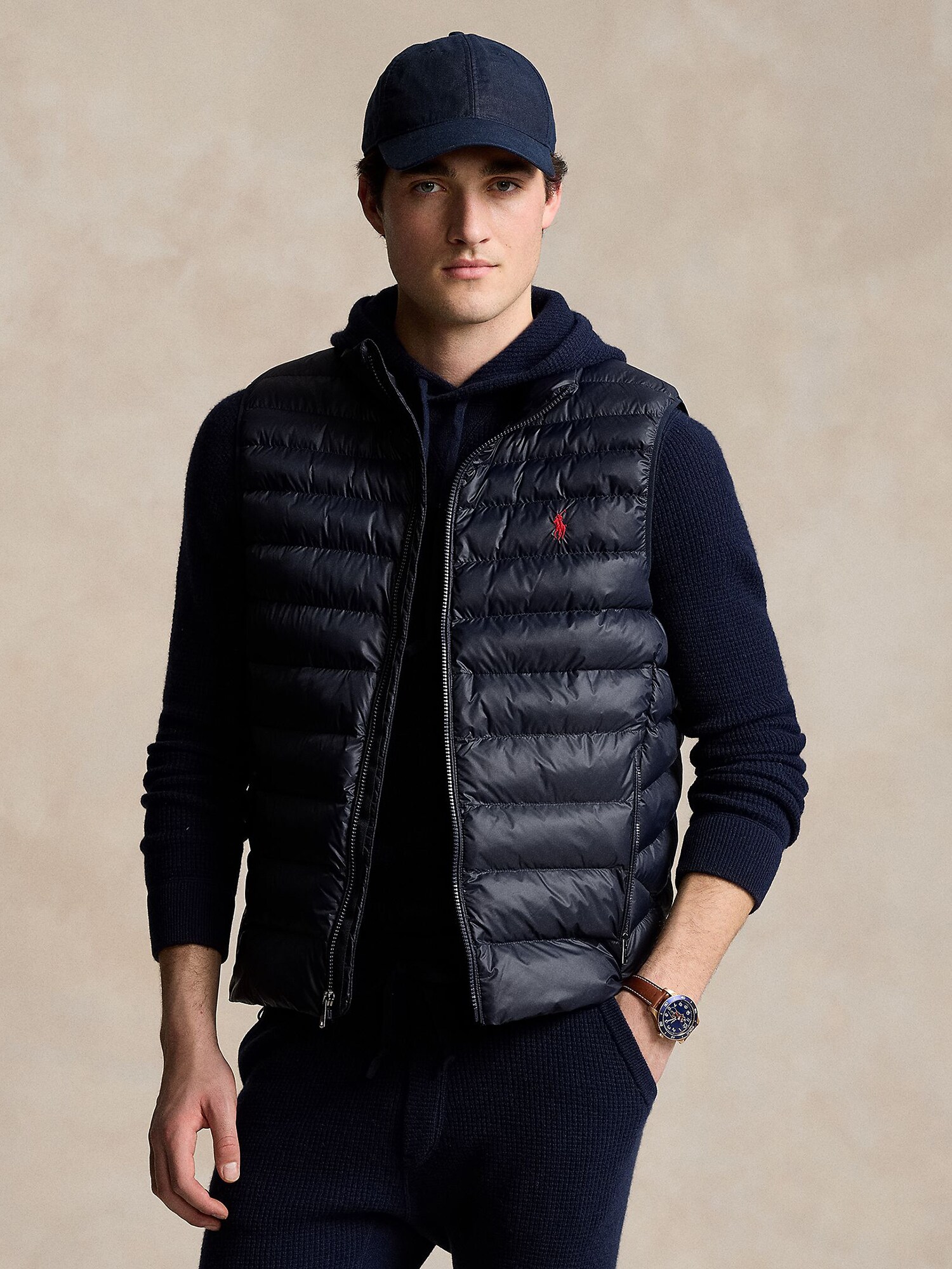 Polo Ralph Lauren Mellény 'TERRA'  tengerészkék termék 2. képe