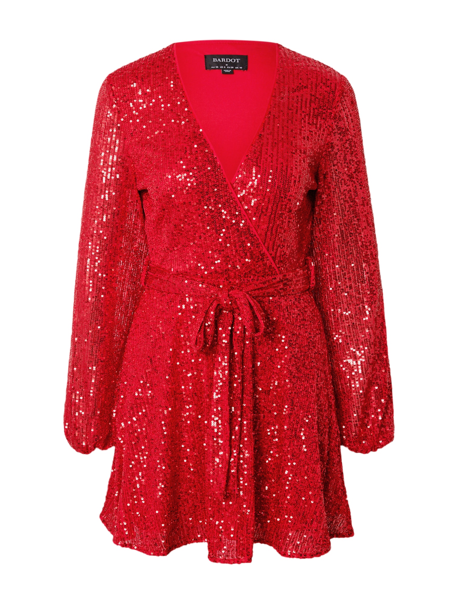 Bardot Koktel haljina 'BELLISSA'  crvena