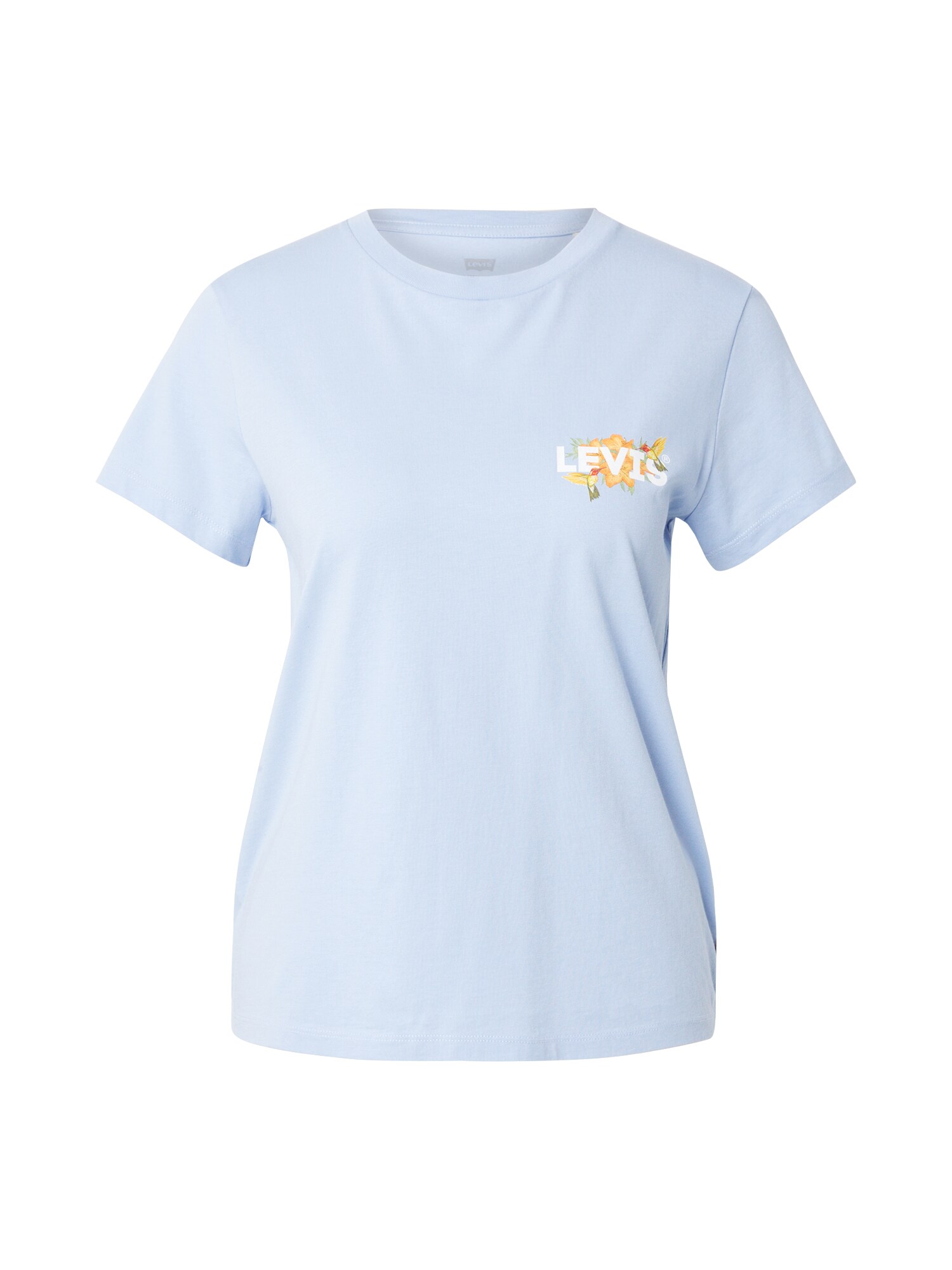 LEVIS ® Tricou The Perfect Tee  albastru deschis / galben deschis / roșu cranberry / alb