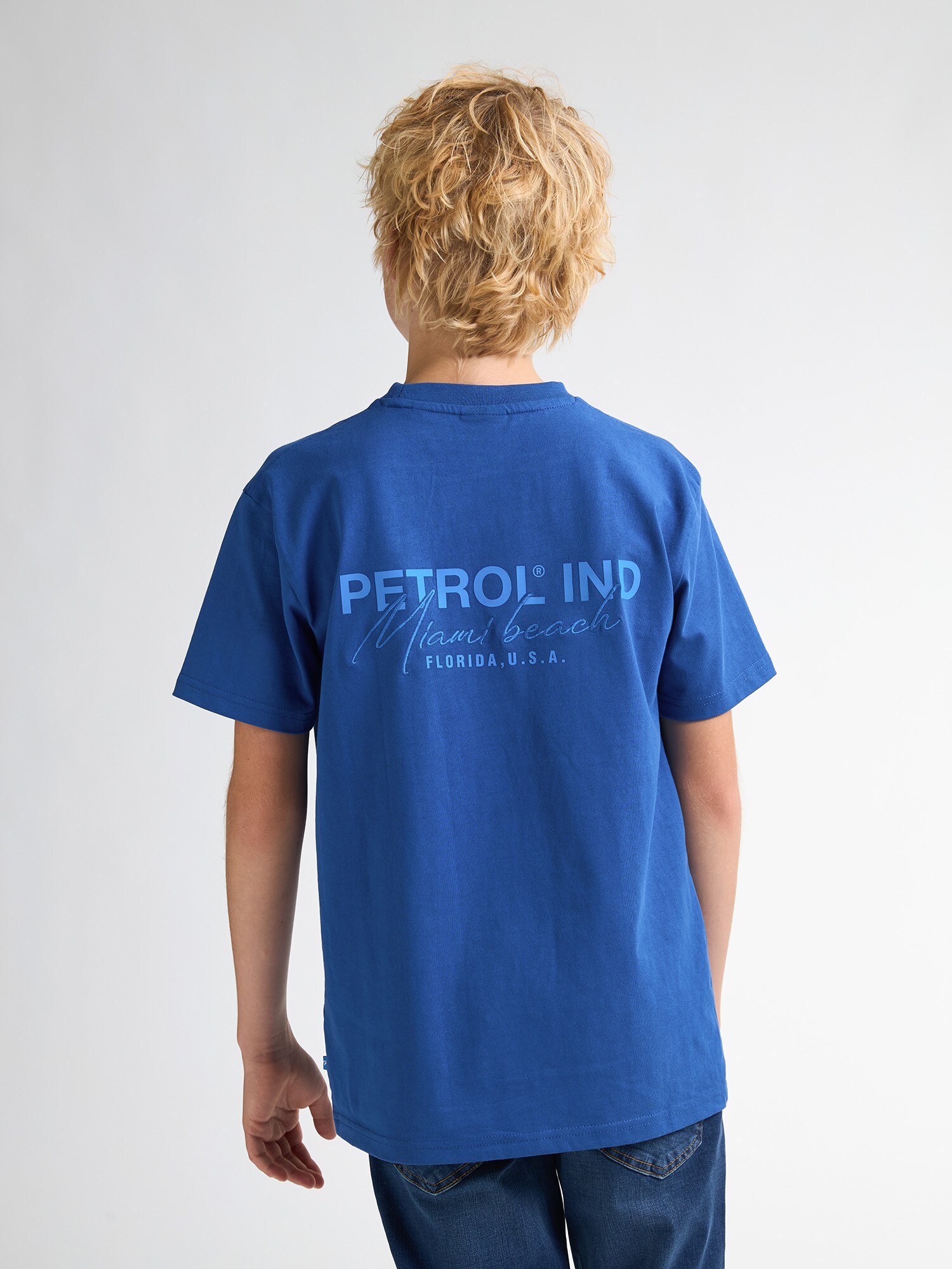 Petrol Industries Tričko 'Oceanpoint' modrá / azúrová (obrázok 5)