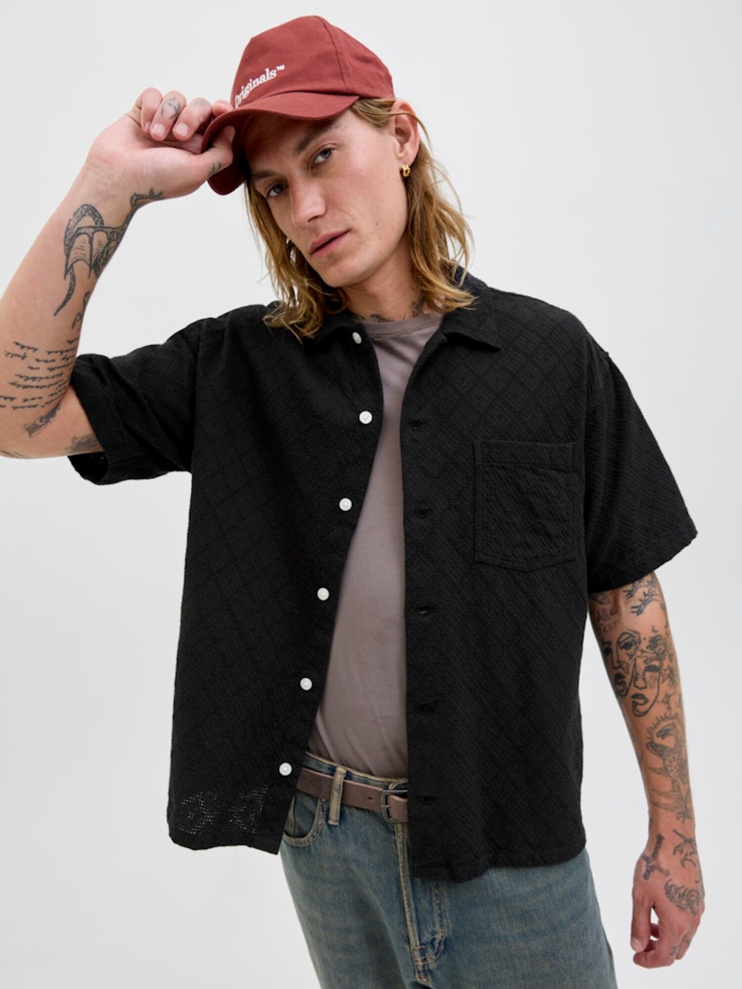 JACK & JONES Ing  fekete termék 2. képe