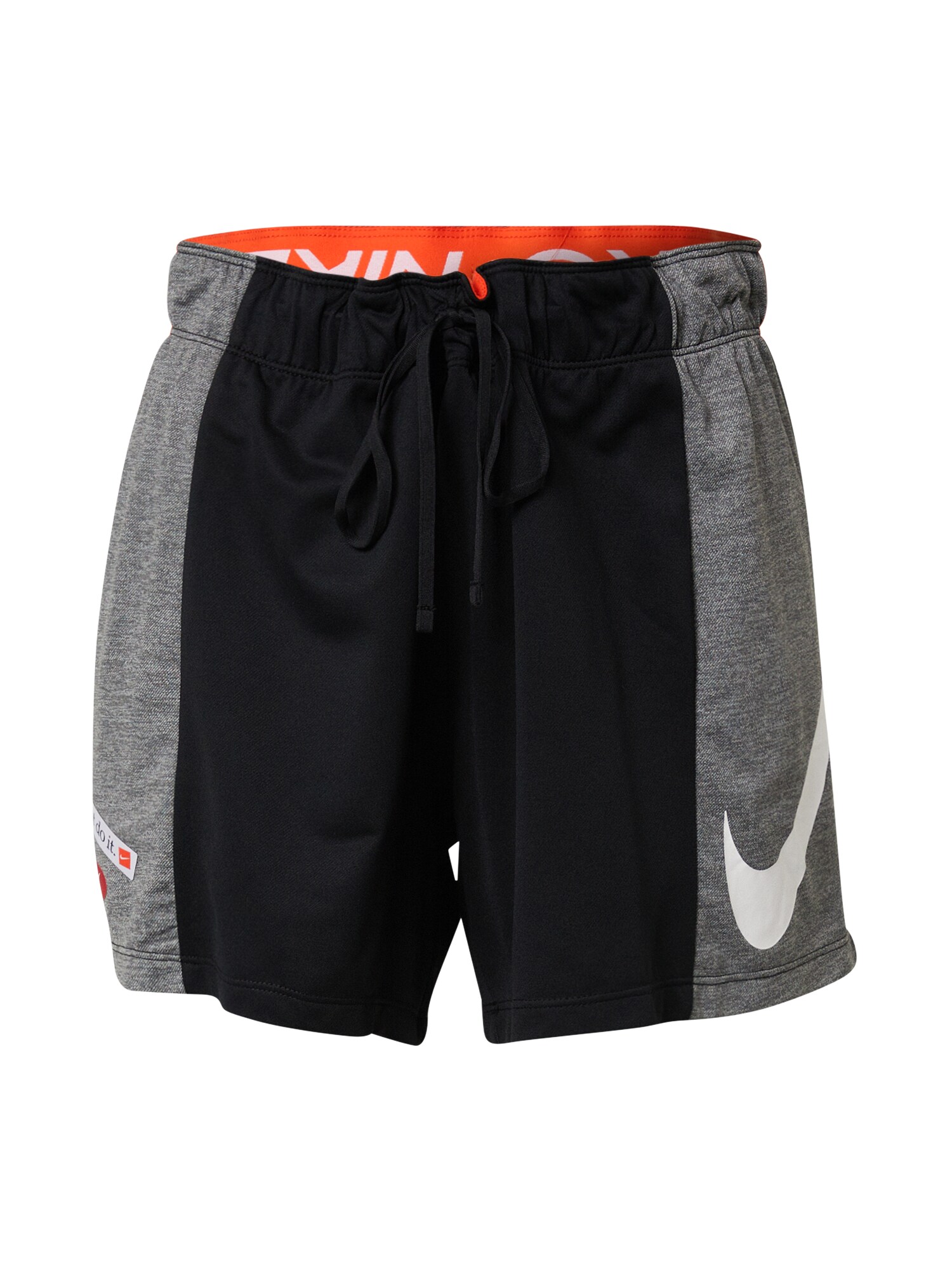 NIKE Sportinės kelnės  pilka / juoda