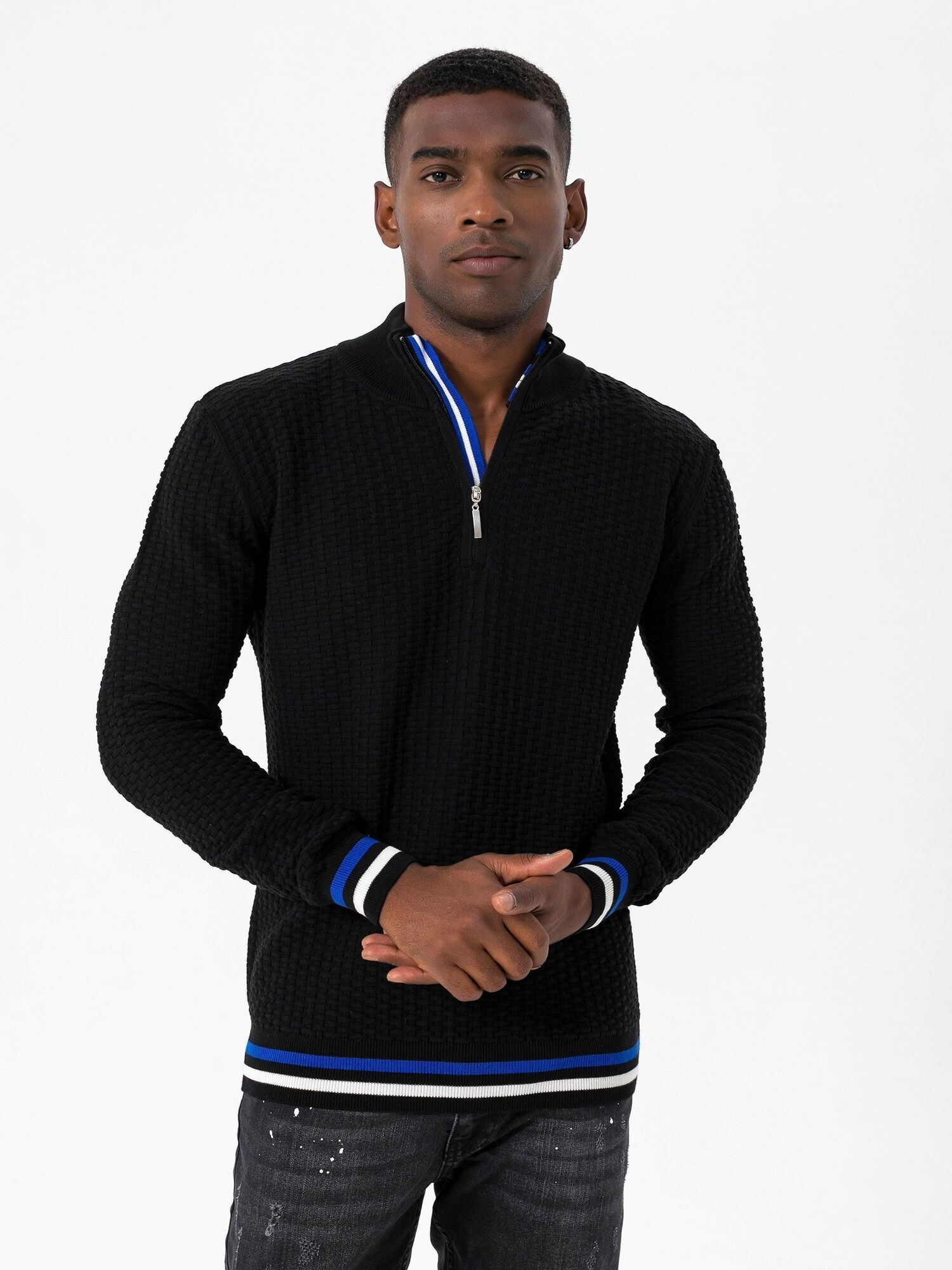 Moxx Paris Pulover  negru