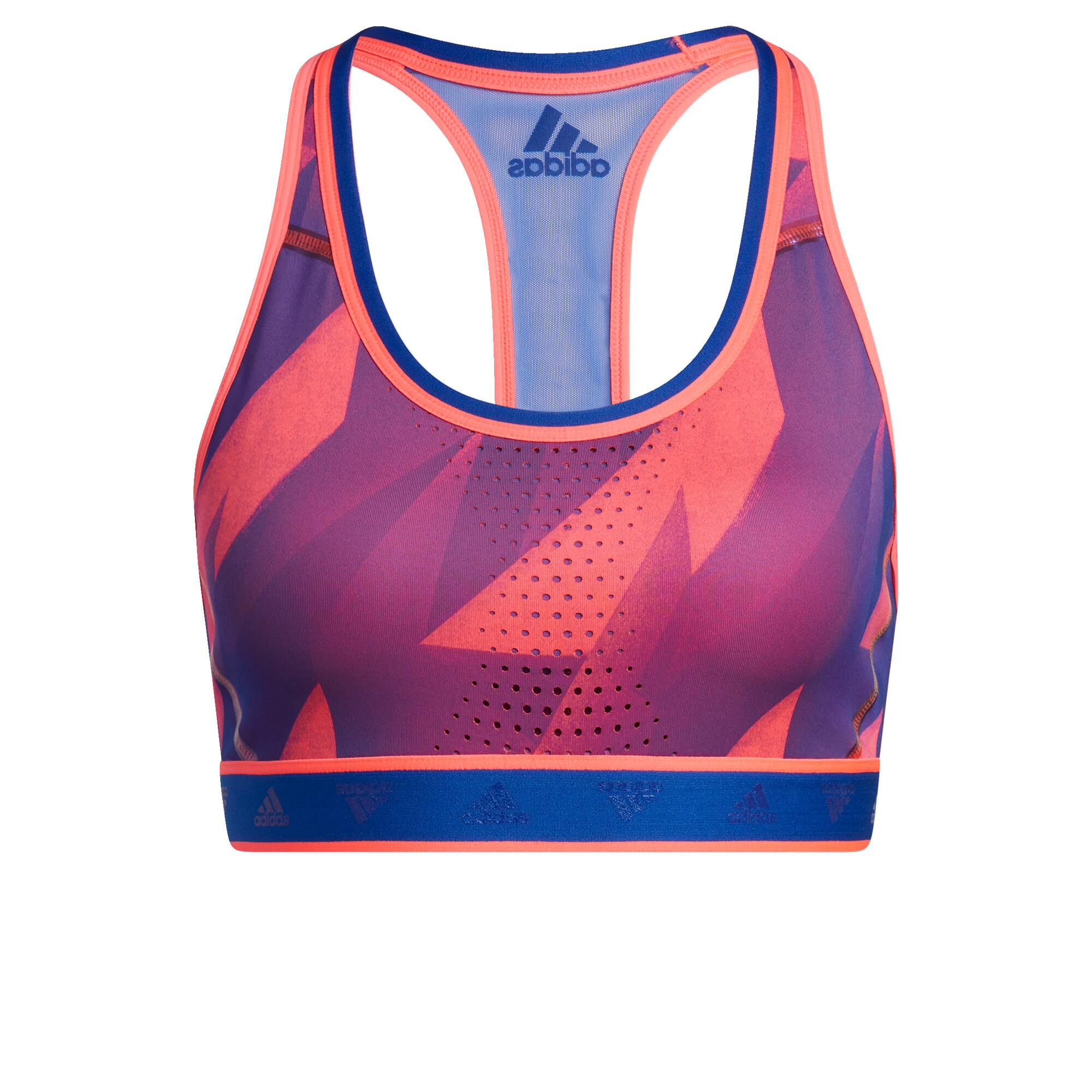 ADIDAS PERFORMANCE Sportinė liemenėlė  rožinė / mišrios spalvos