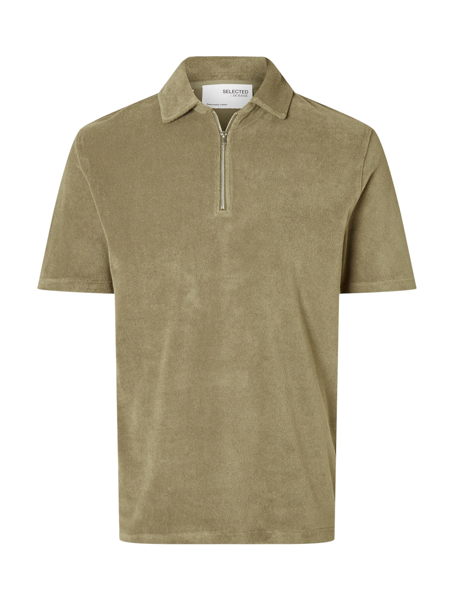 SELECTED Tricou  oliv