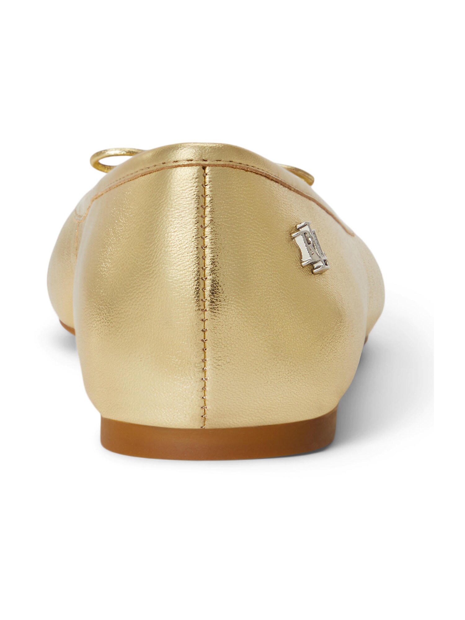 Lauren Ralph Lauren Bailarina 'JAYNA'  oro – imagen 4