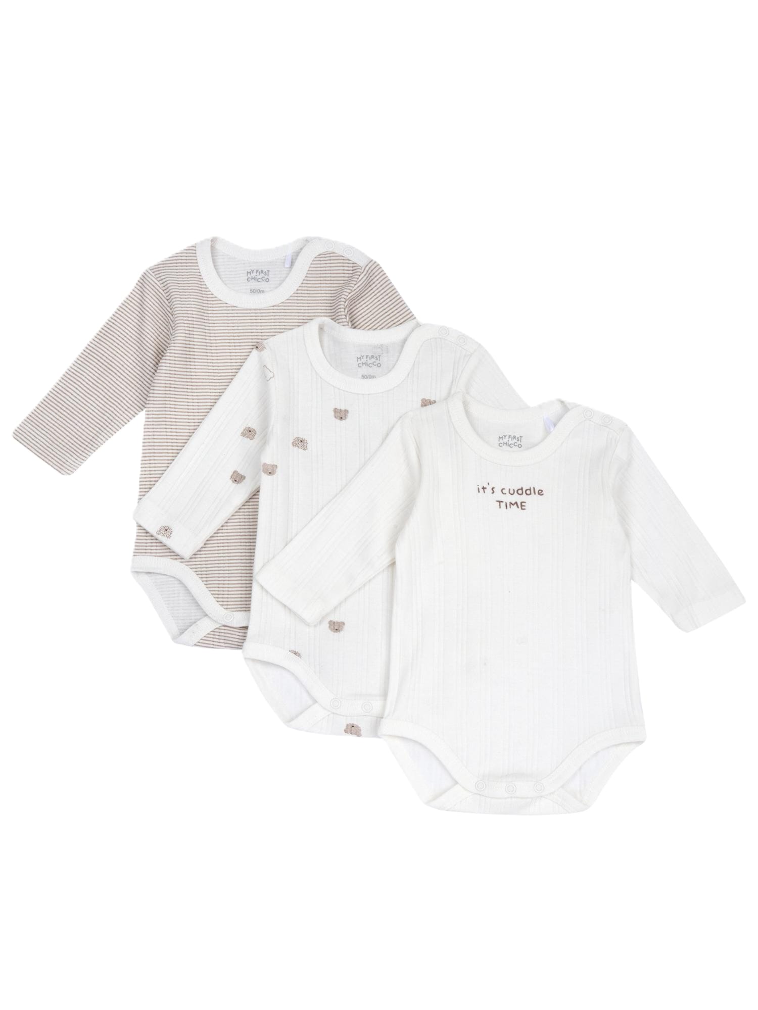 Chicco Salopetă/Body crem / maro